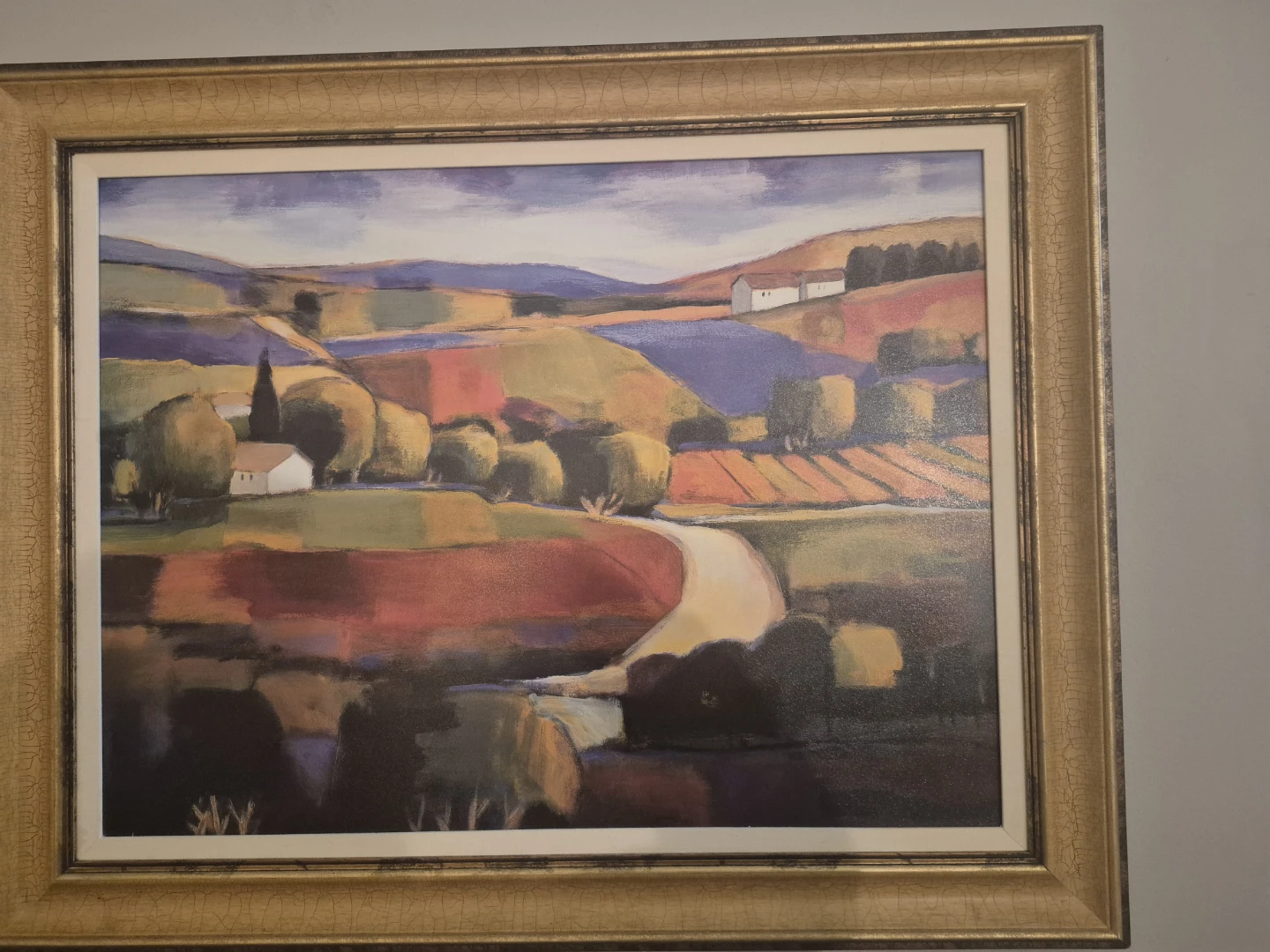 Framed Landscape Painting