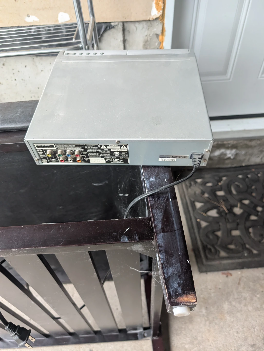 Venturer DVD Player no remote control - photo 2