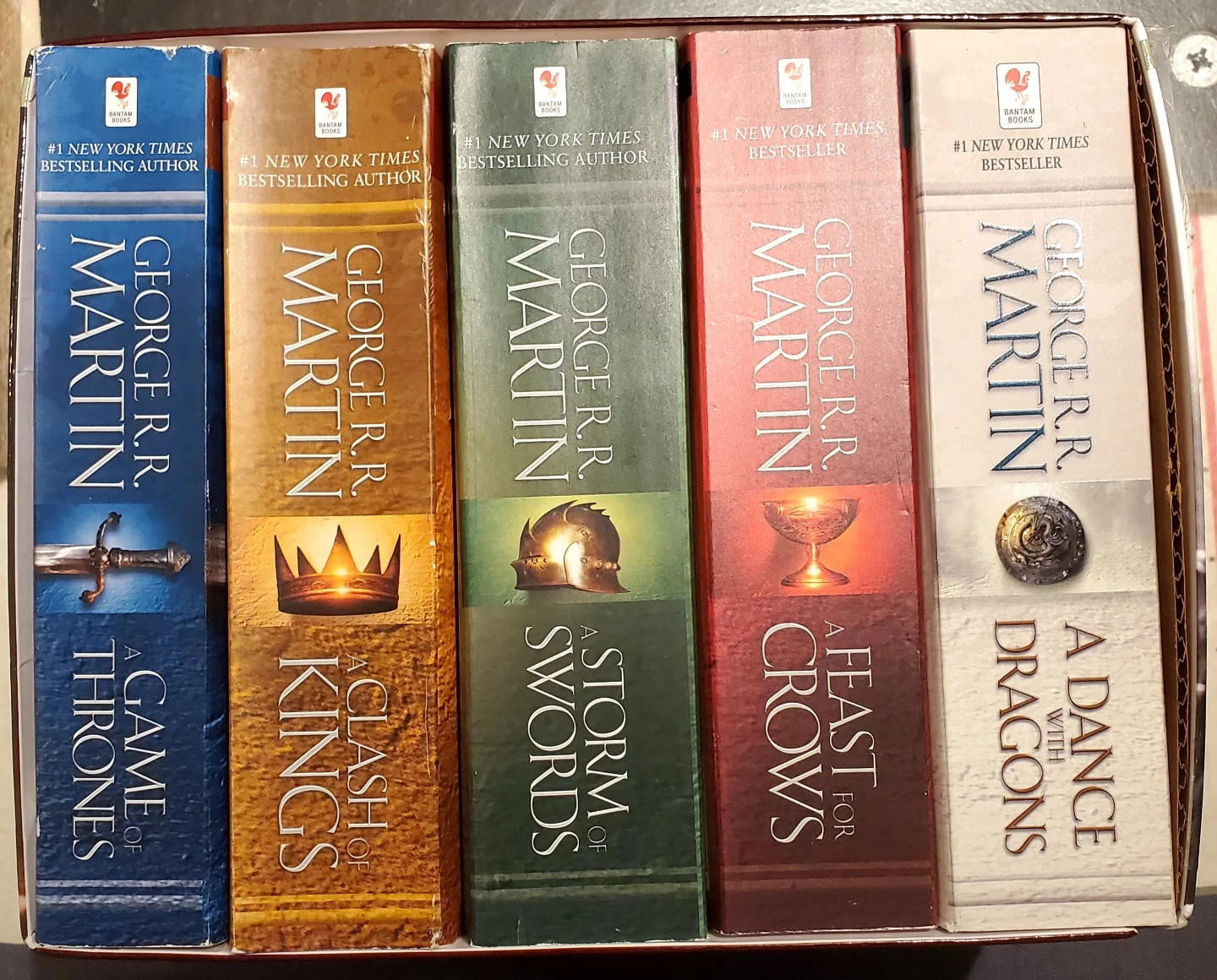 George R.R. Martin A Song of Ice and Fire Book Set