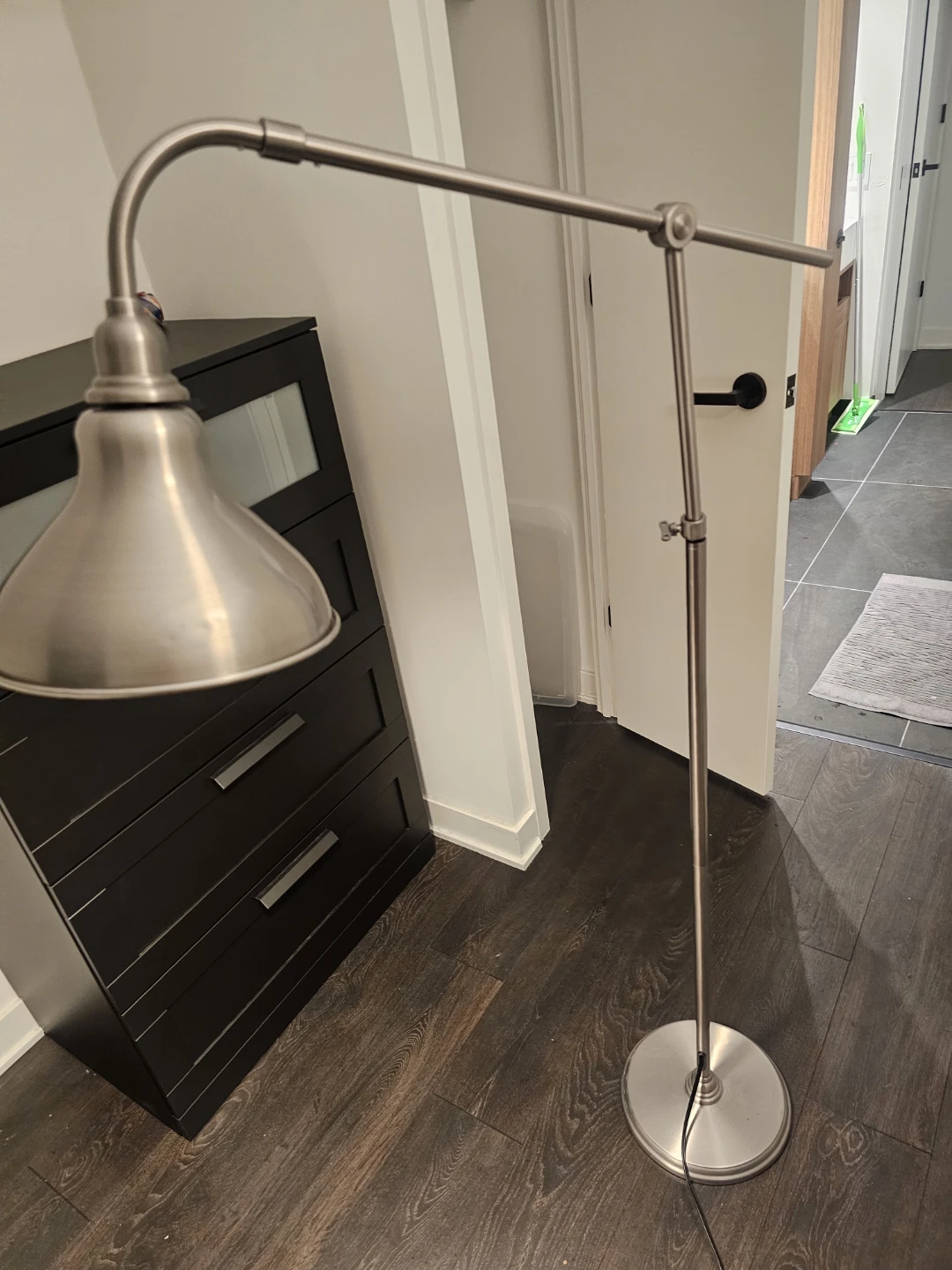Adjustable Floor Lamp - Brushed Nickel - photo 3
