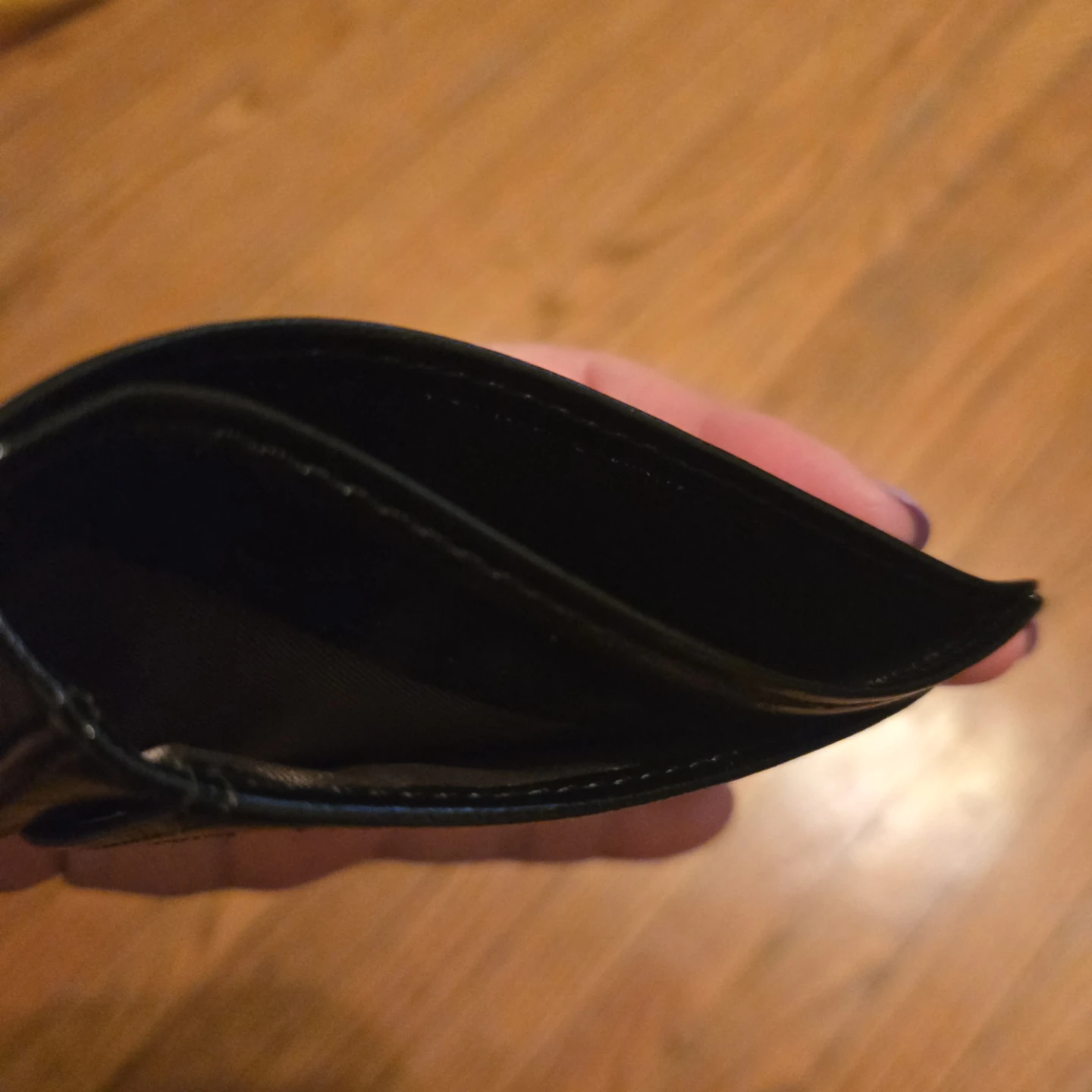 Black RFID Protected Card Holder - photo 3