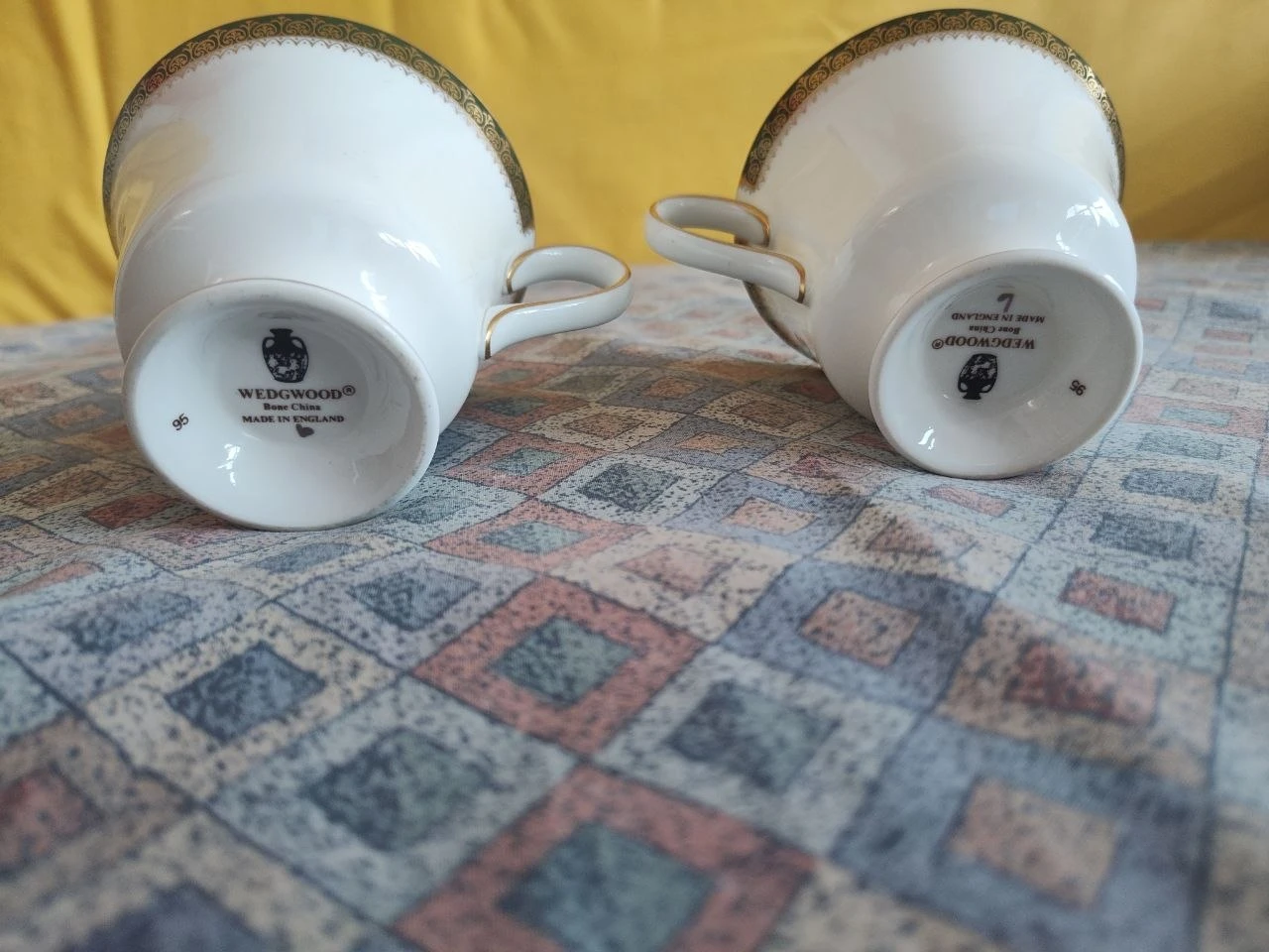 Vintage Wedgwood Chester Tea Cup and Saucer Set, Bone China