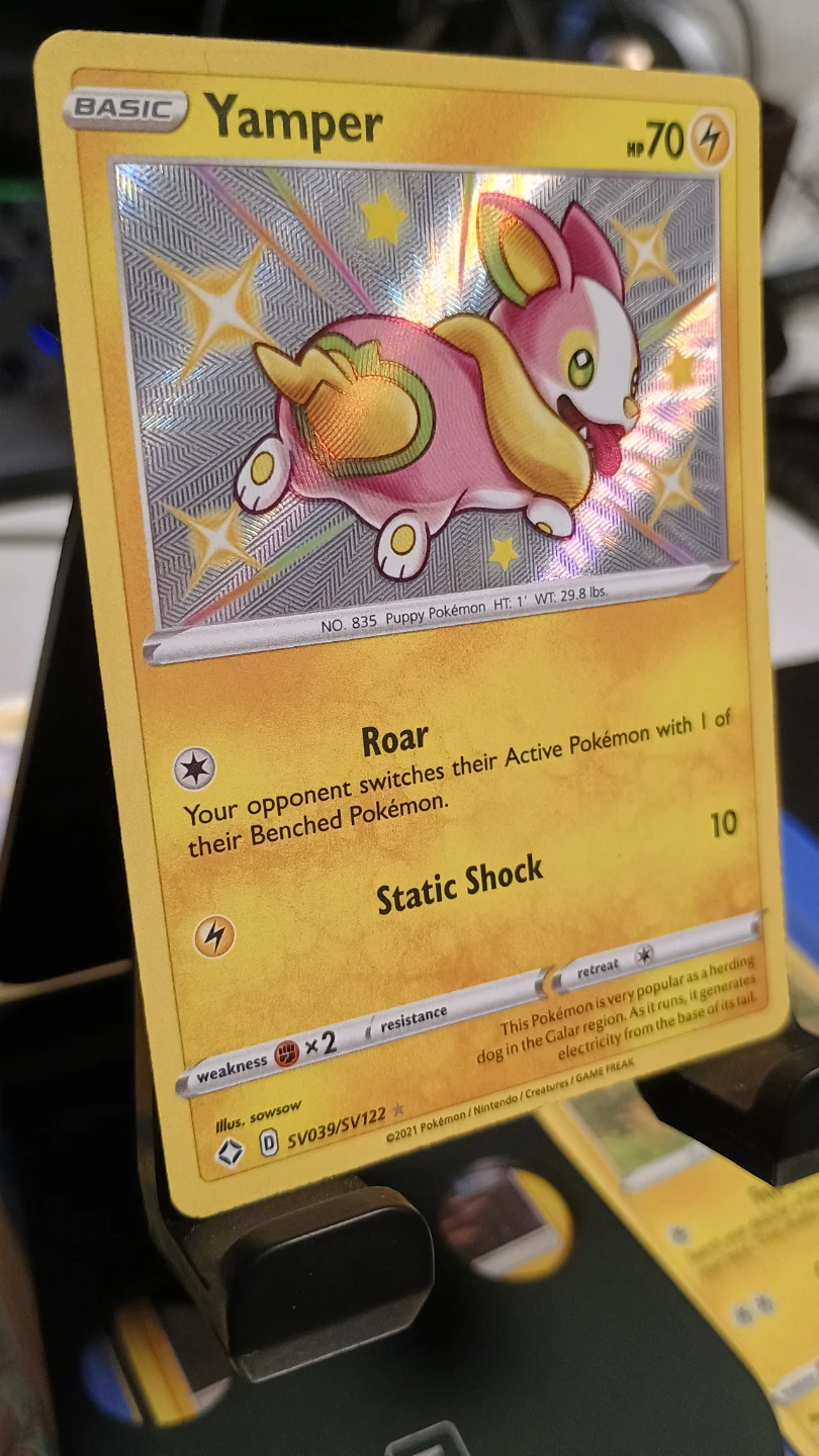 Yamper Pokemon Card - photo 2