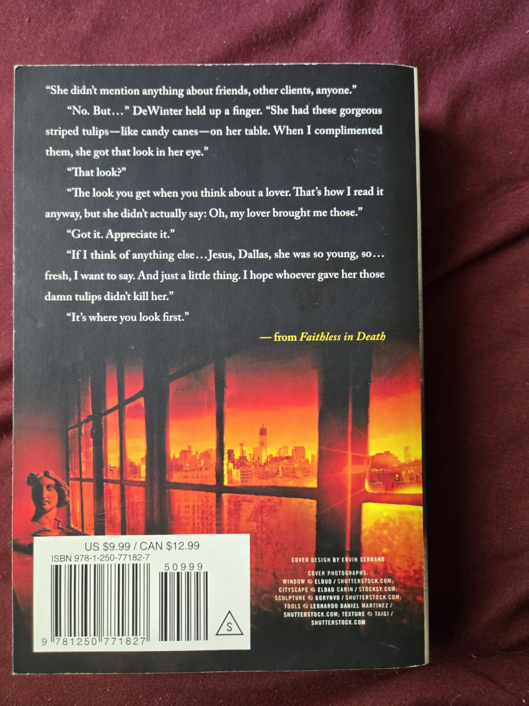 J.D. Robb Faithless in Death Paperback Book - photo 2
