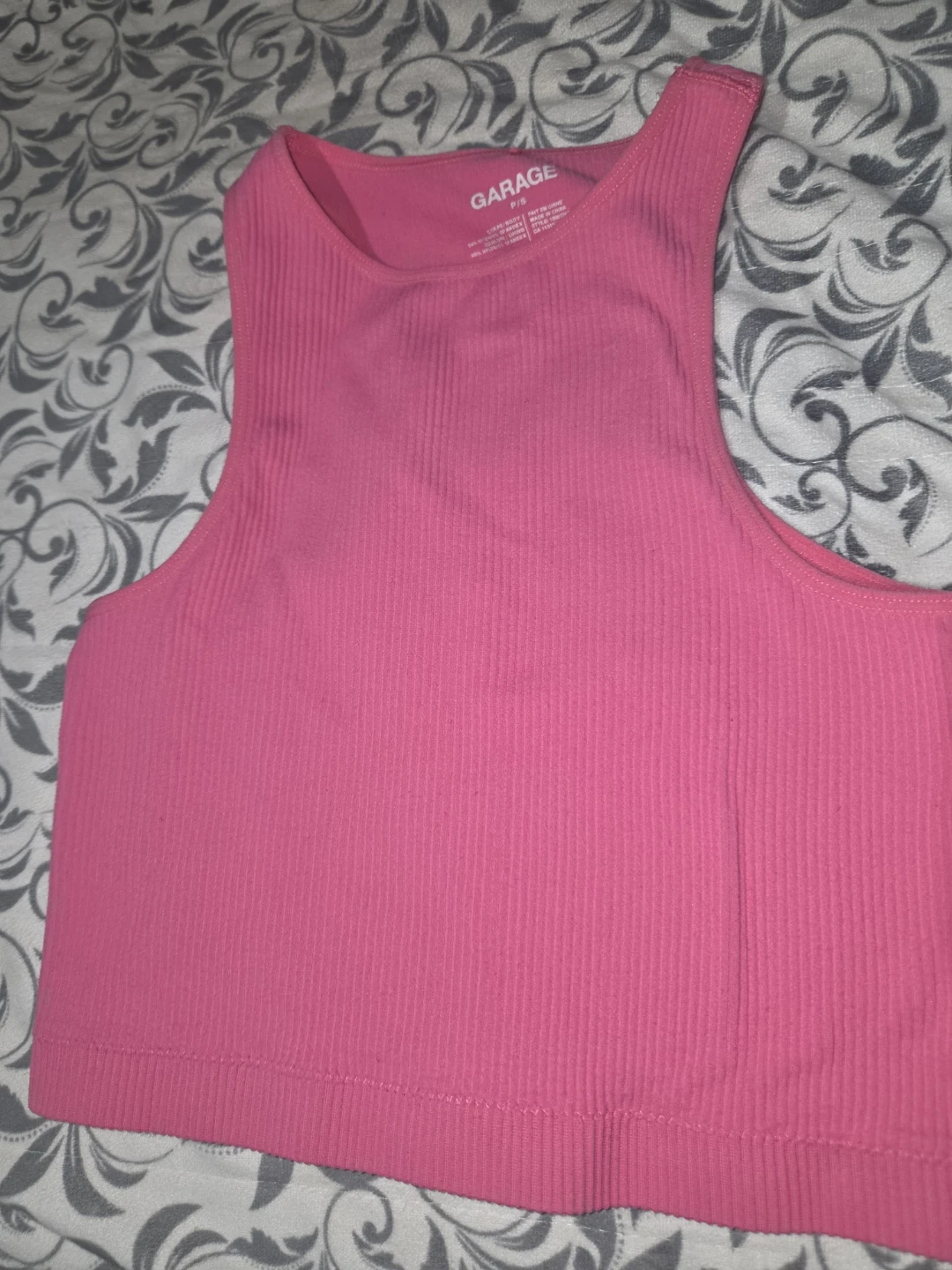 Garage Crop Tank Tops (Pink & Purple) - photo 3