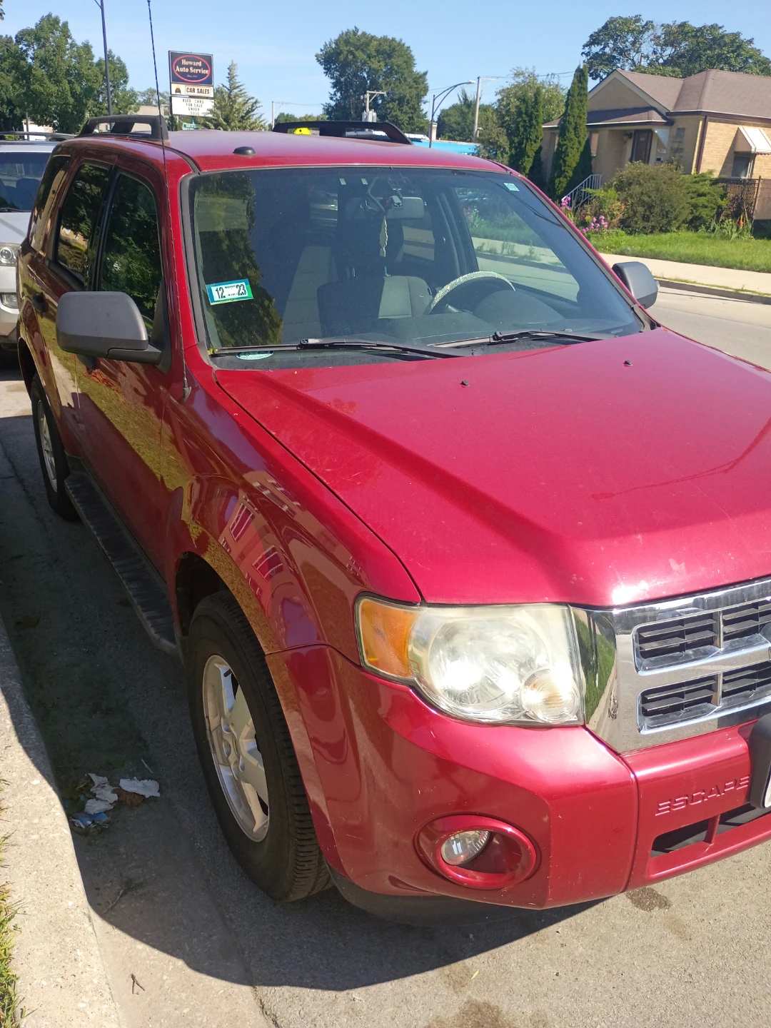 Red Ford Escape SUV - photo 2