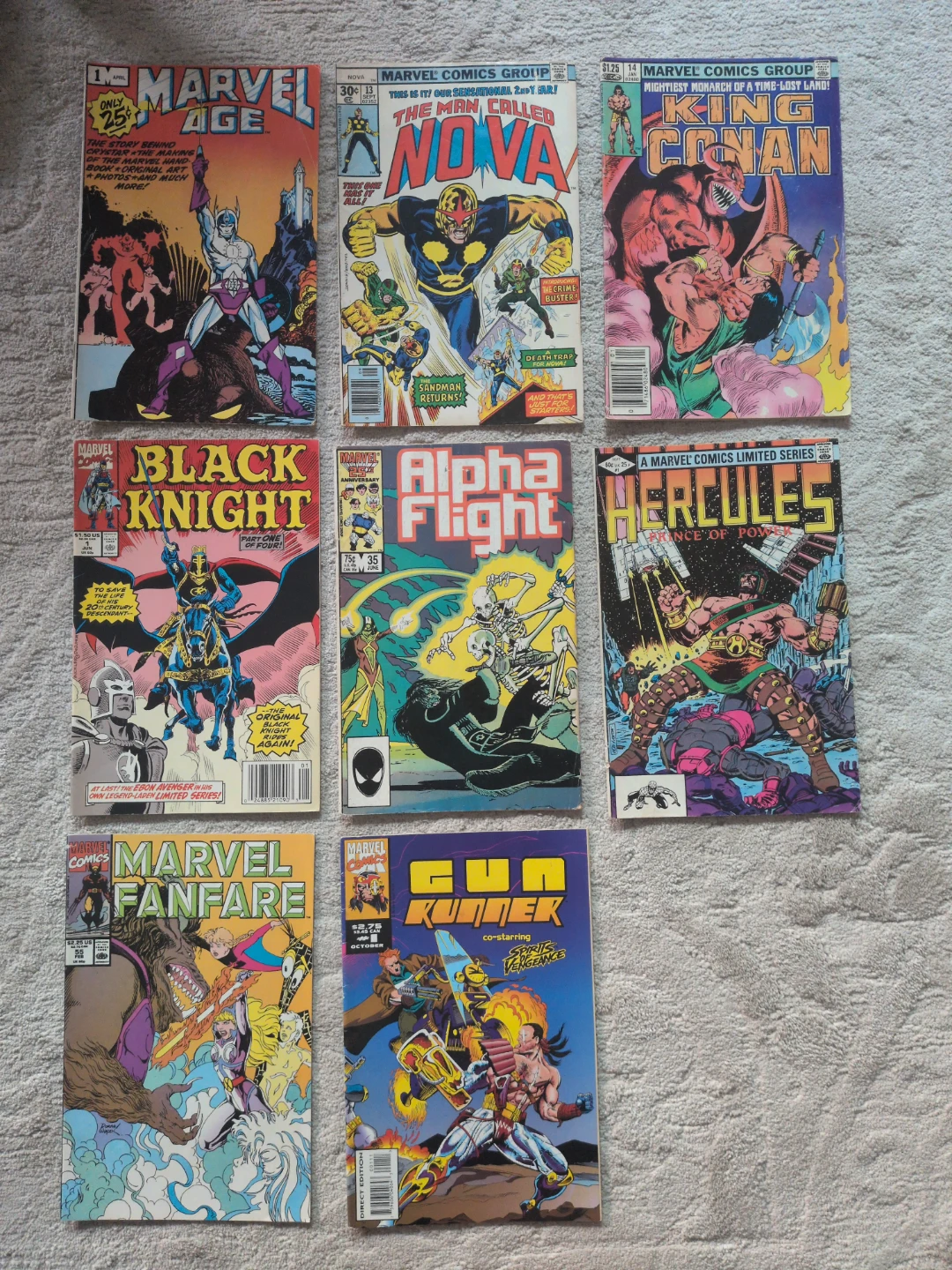 Marvel Comics Collection - Nova, King Conan, Alpha Flight & More