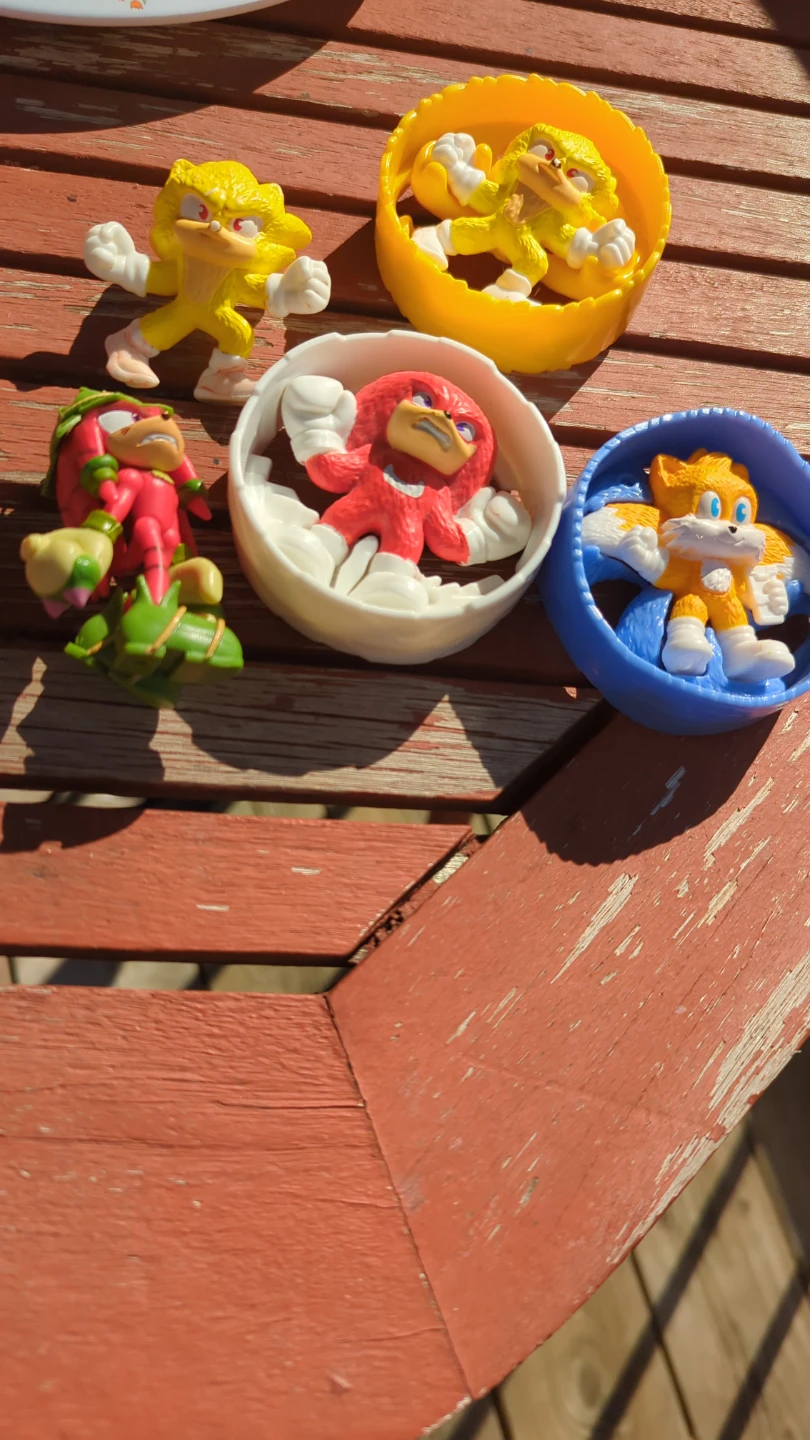 Sonic the Hedgehog Happy Meal Toys Lot