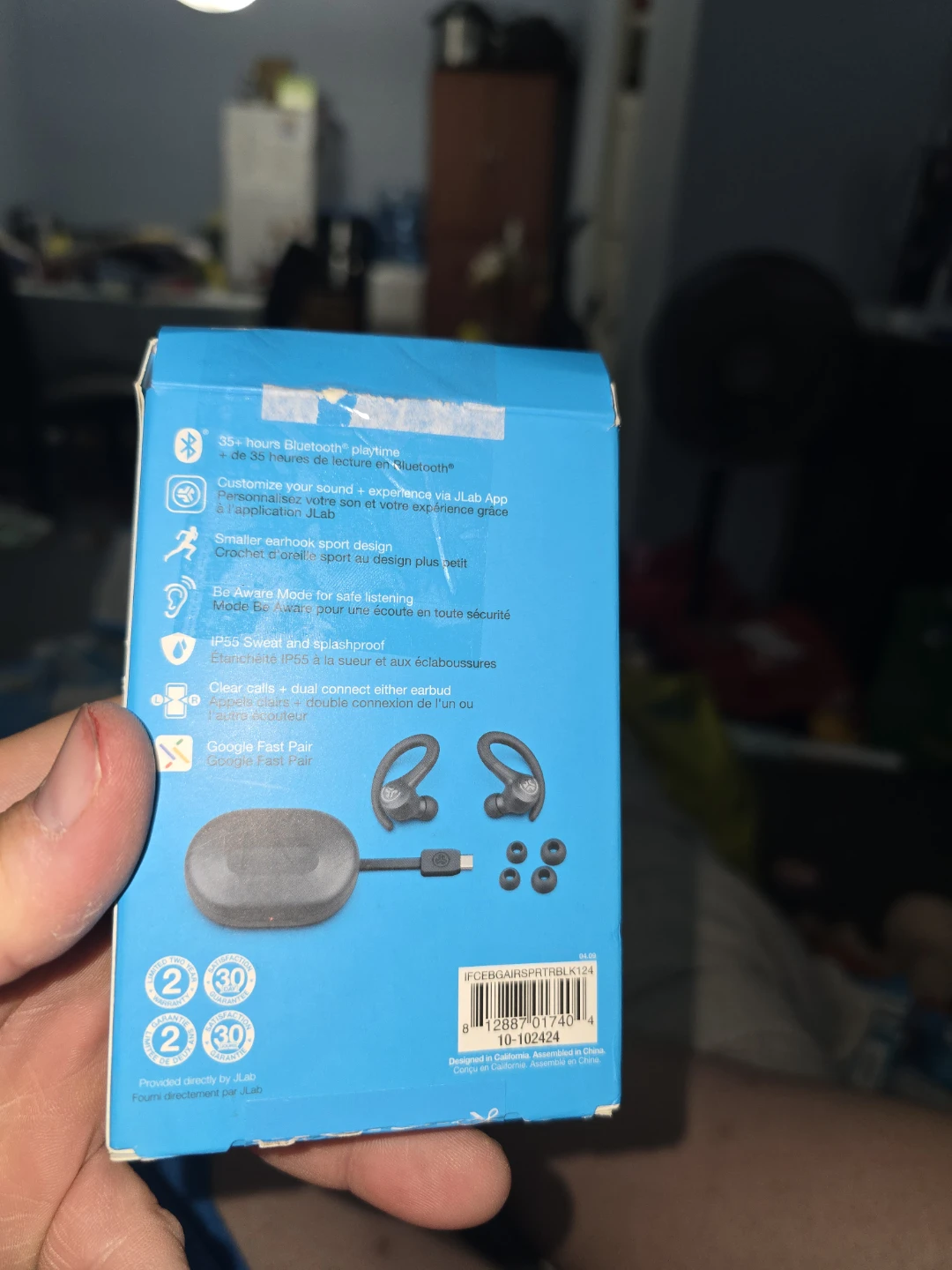 JLab Go Air Sport True Wireless Earbuds