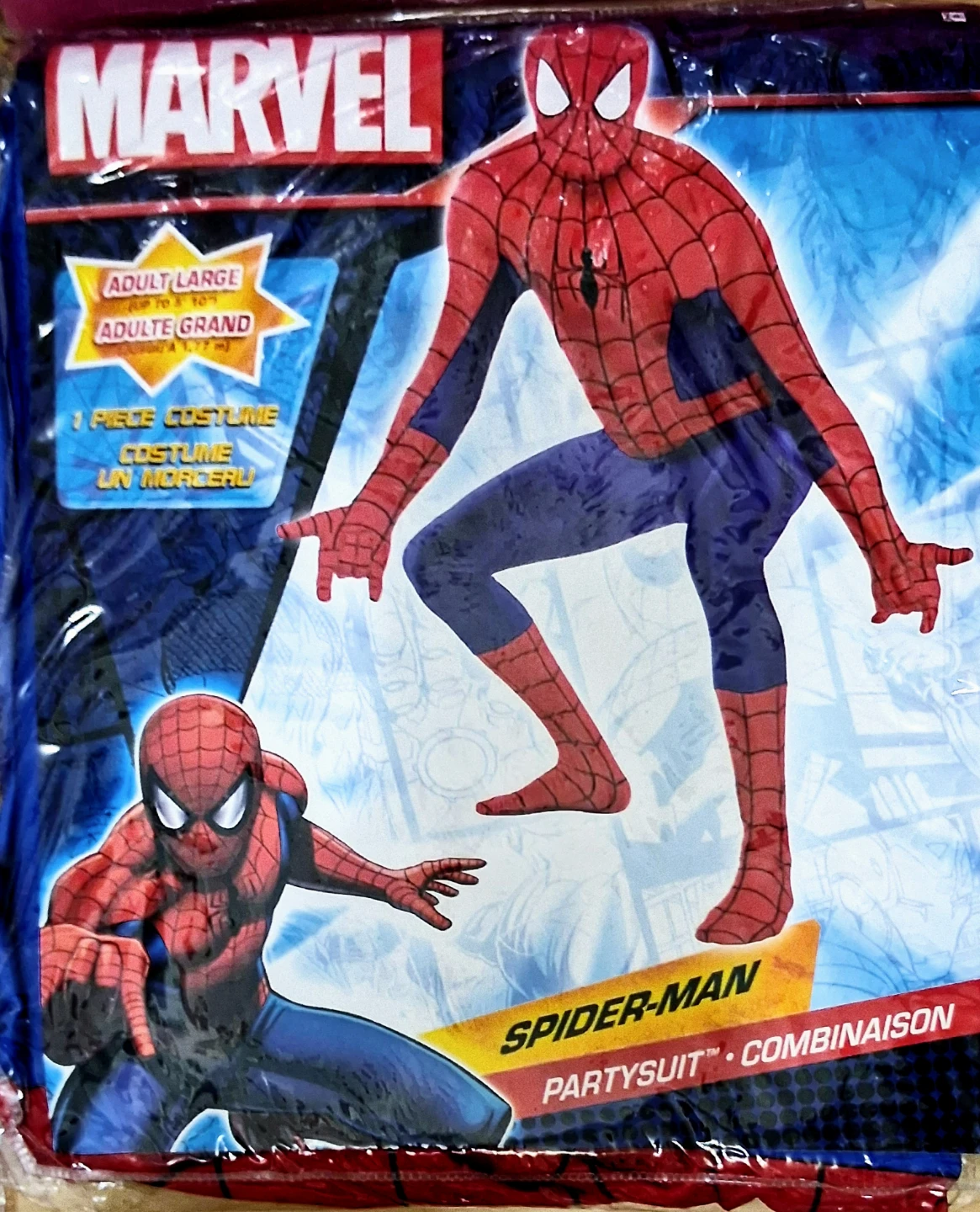 Marvel Spider-Man Adult Large Costume - photo 4