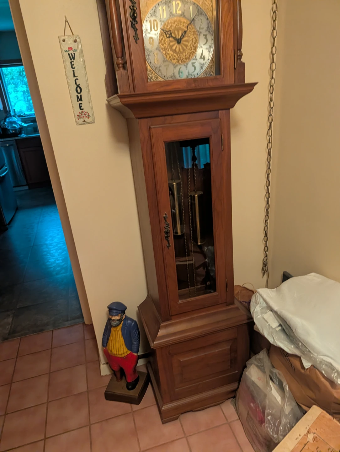 Grandfather Clock - Wood - photo 5