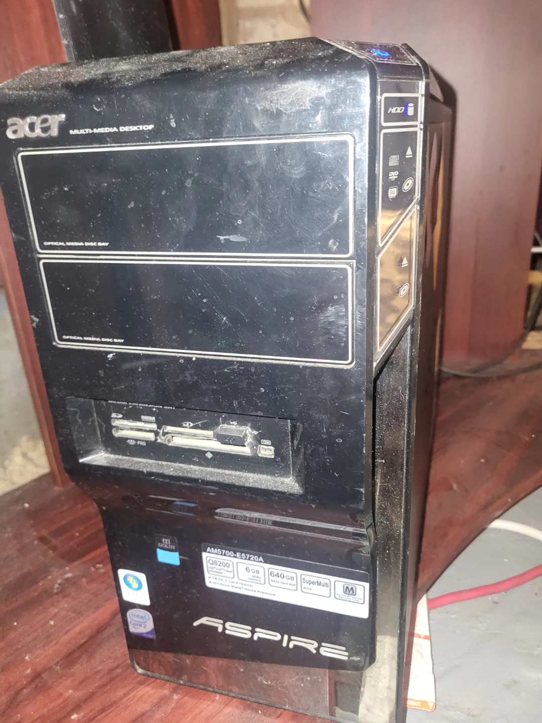 Acer Aspire AM5700-ES720A Desktop Computer - photo 3