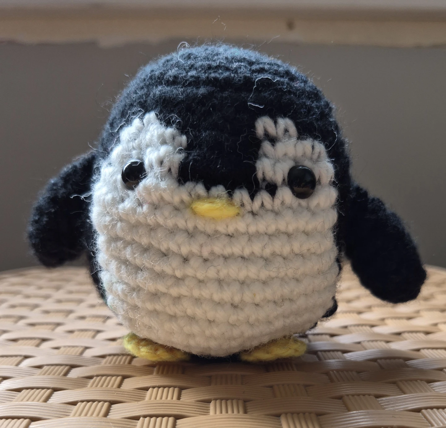 Handmade Crochet Penguin Plush Toy