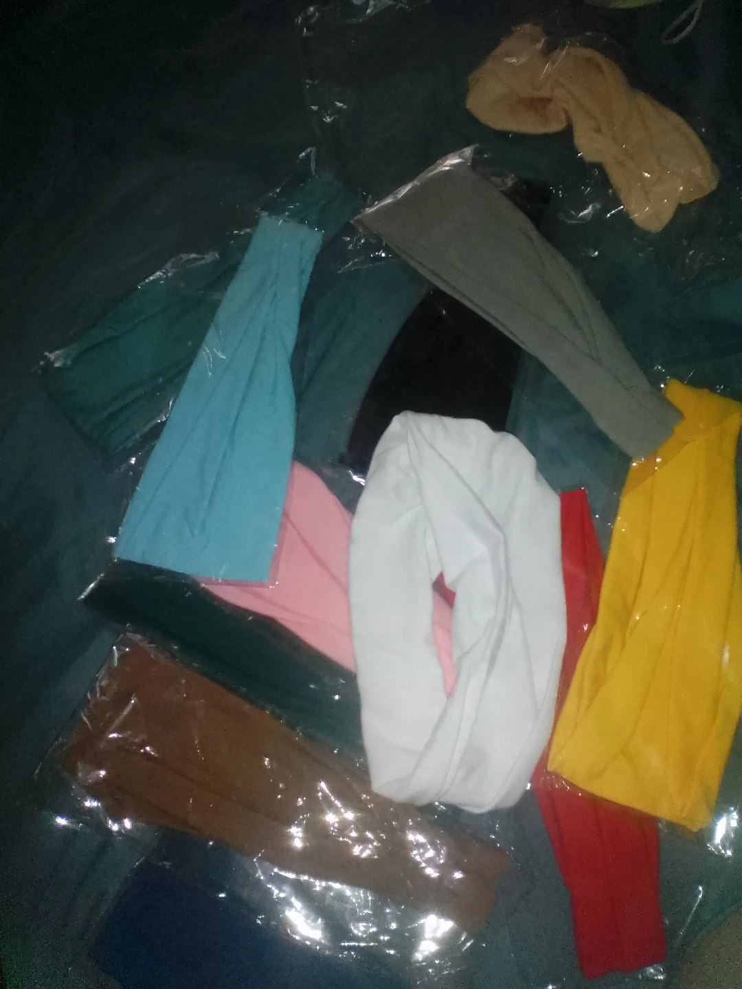 12 Headbands - Assorted Colors