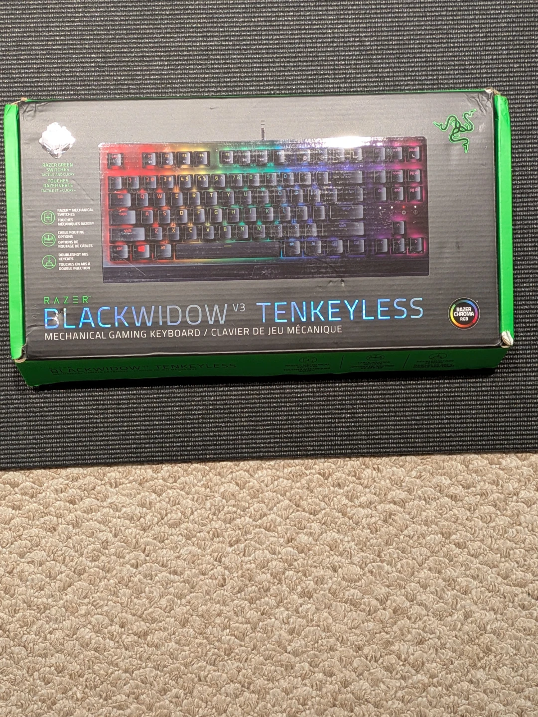 Razer BlackWidow V3 Tenkeyless Mechanical Keyboard