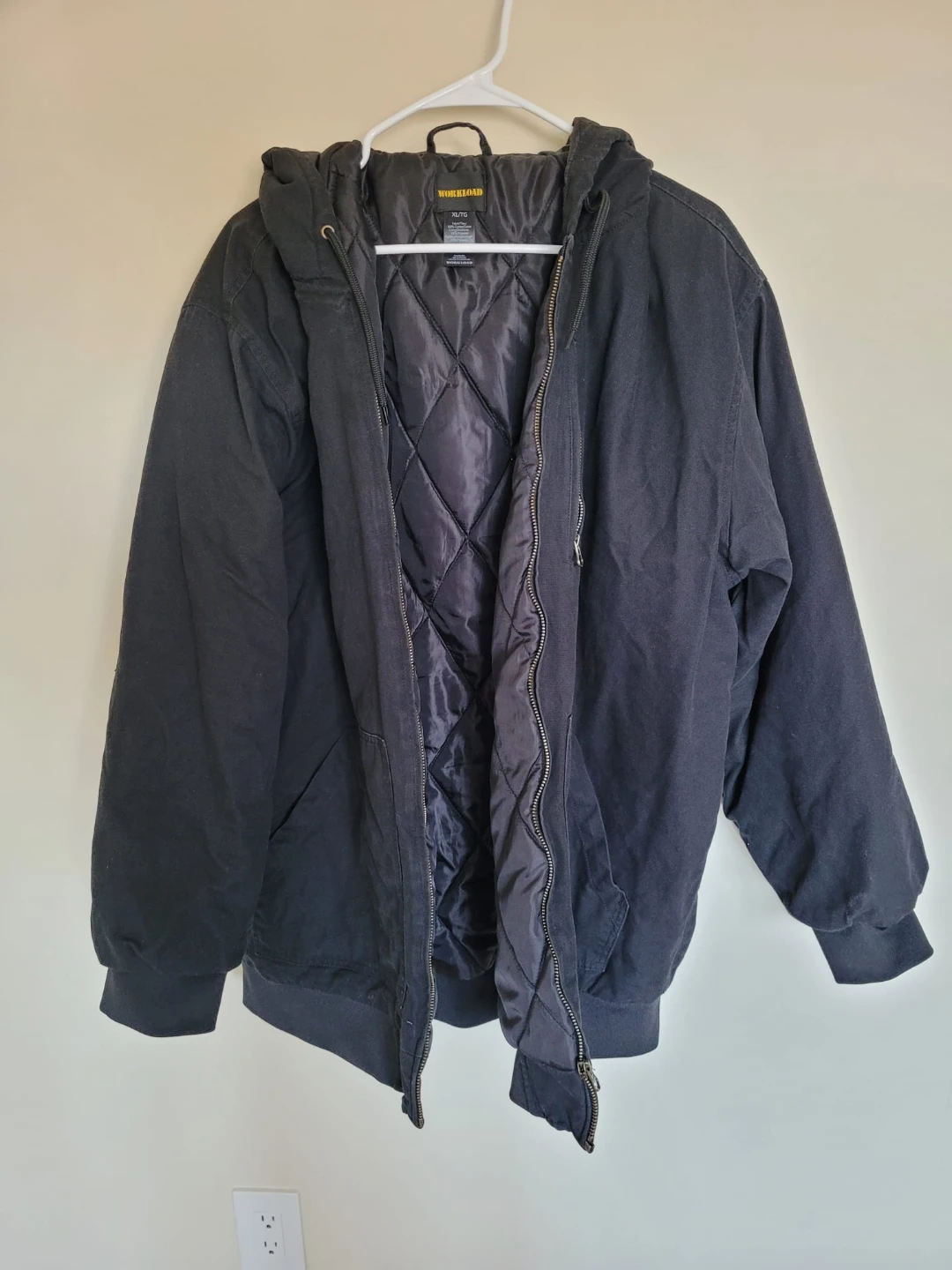 Dickies Quilted Flannel Lined Hooded Jacket