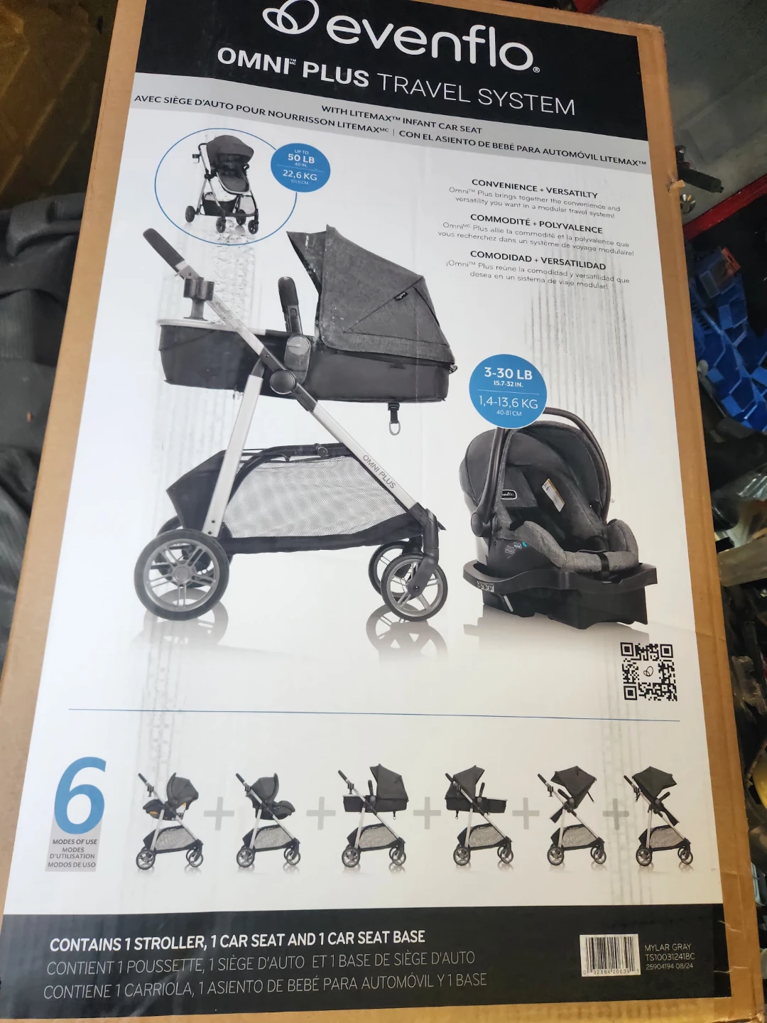 Evenflo Omni Plus Travel System