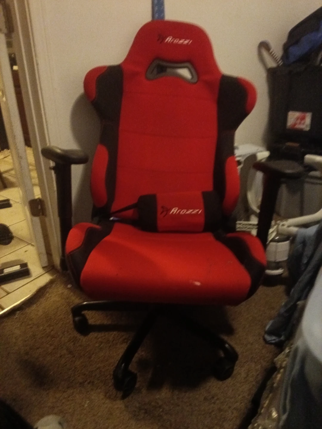 Arozzi Gaming Chair Red and Black