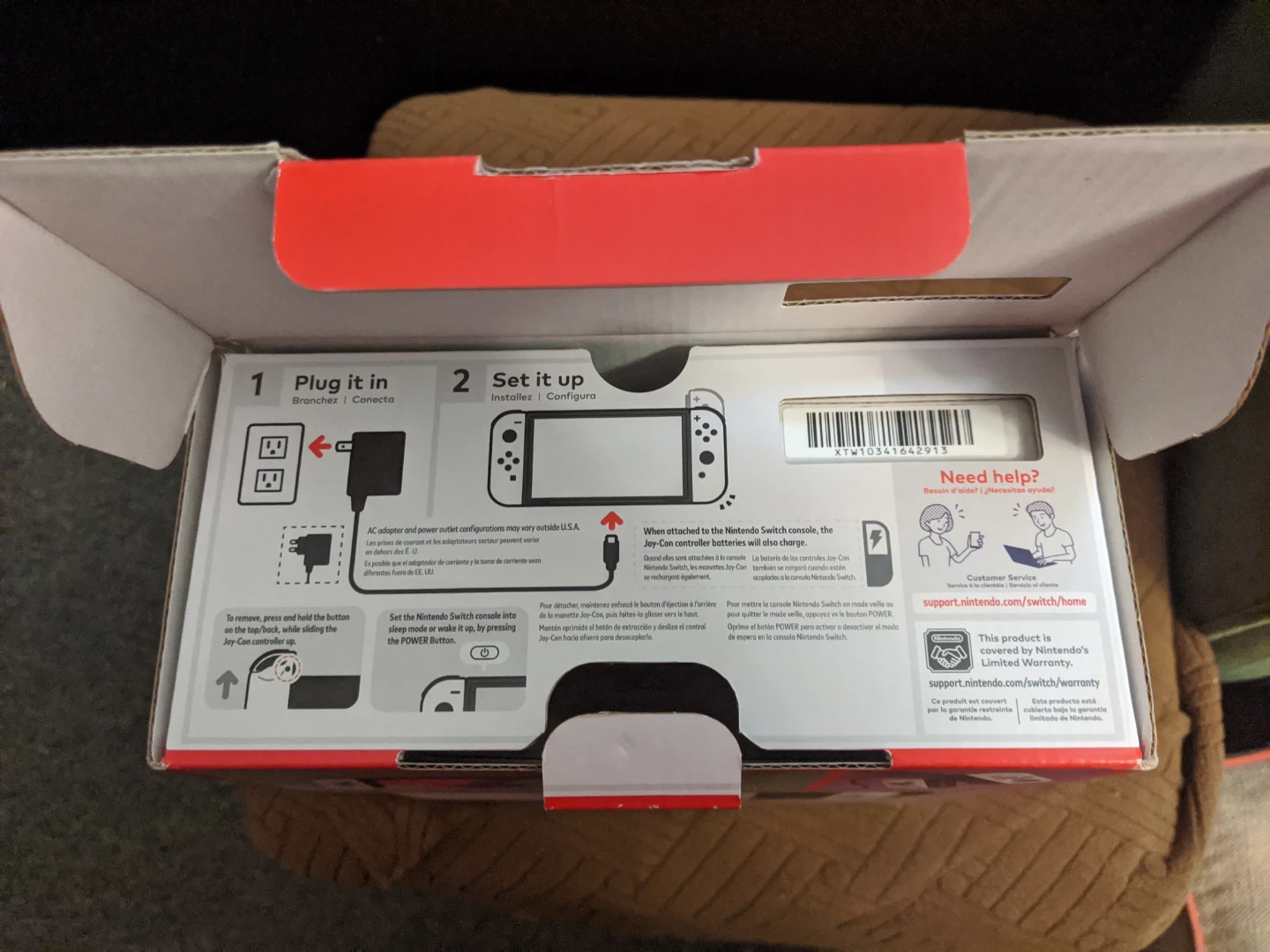 Nintendo Switch OLED (Box Only) CIB - photo 3