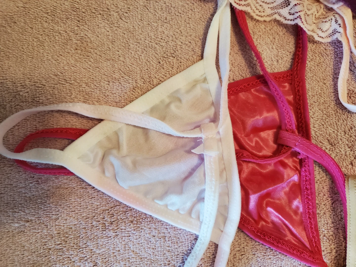 Assorted 8 Pair Women's Thong Underwear Set...New - photo 4