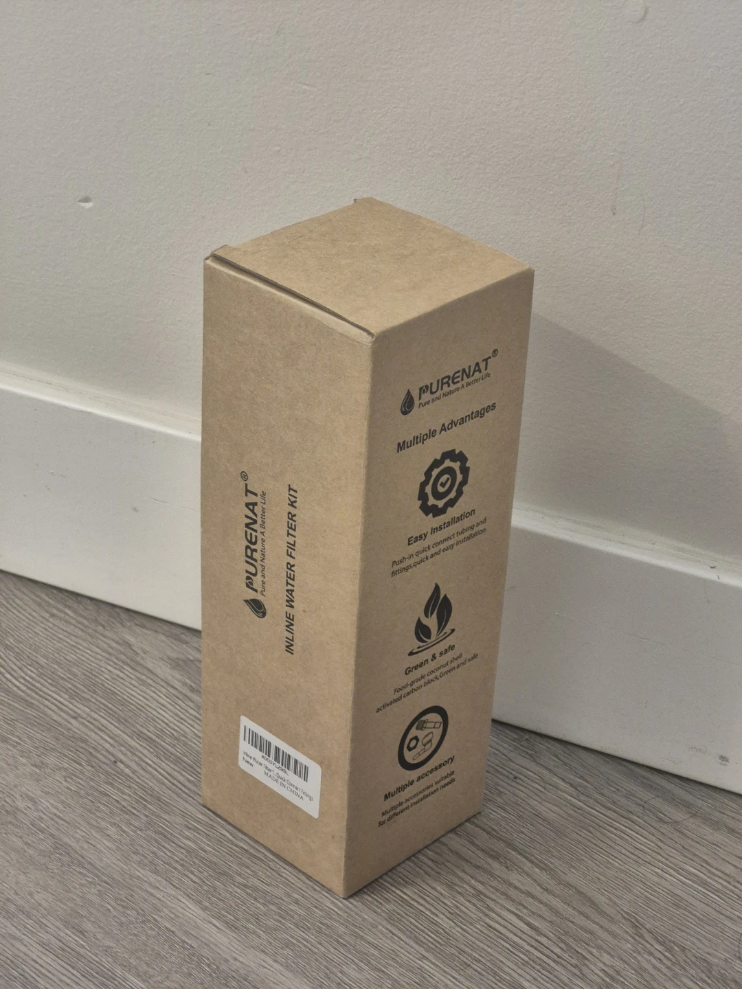 Purenat Inline Water Filter Kit - New - photo 2