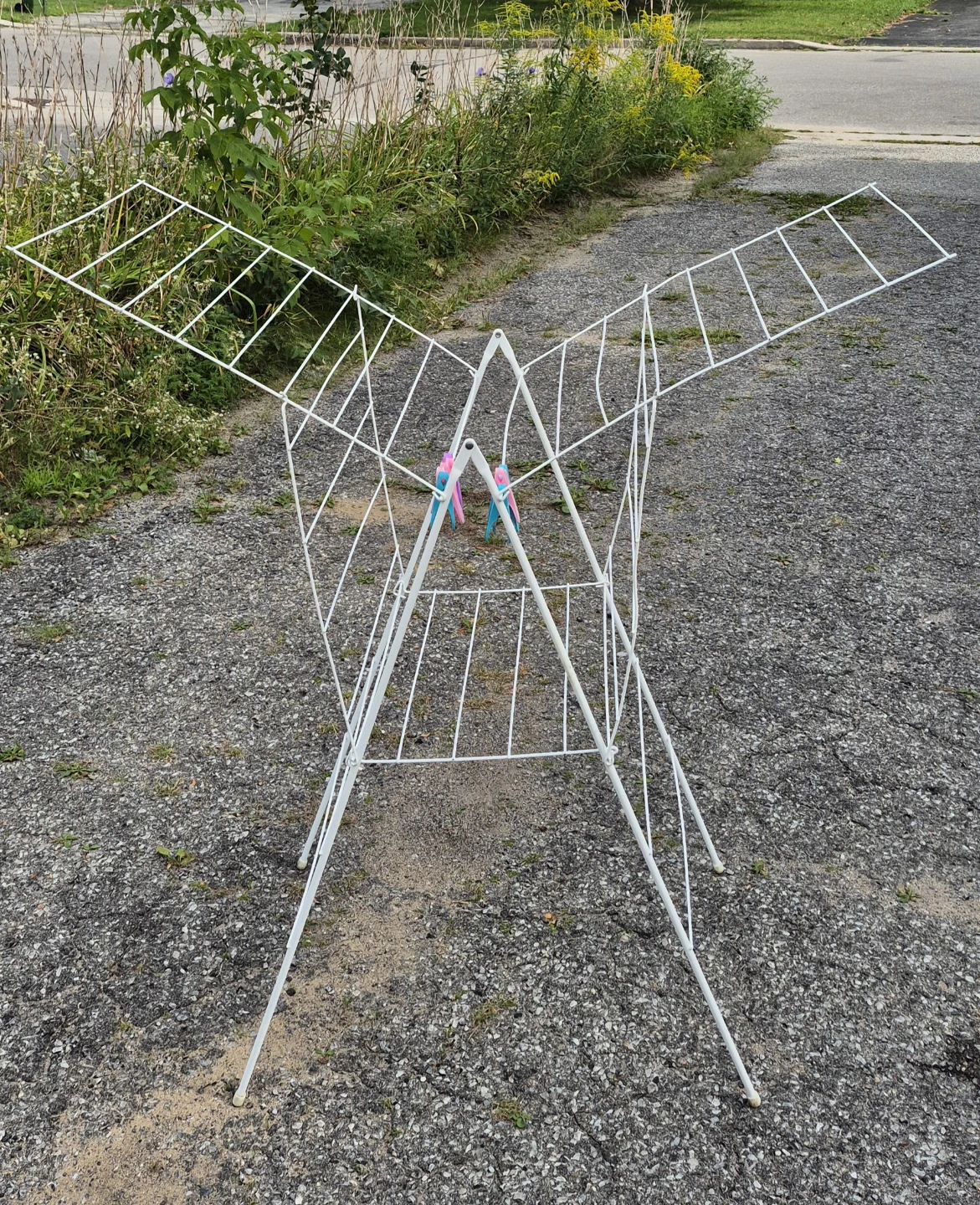 Large Folding Clothes Drying Rack - photo 2