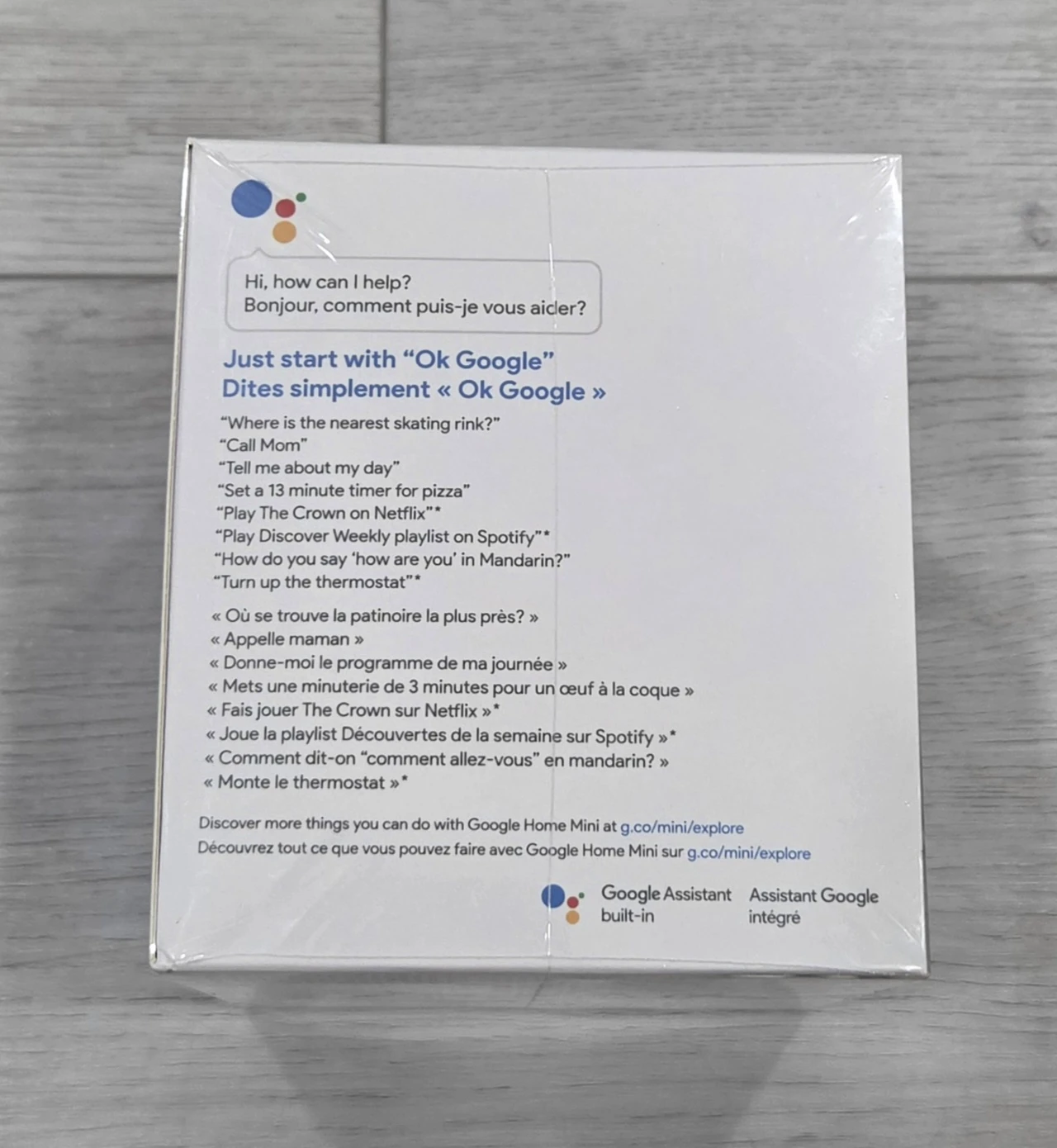 Google Home Mini Chalk/Coral - BNIB - photo 4