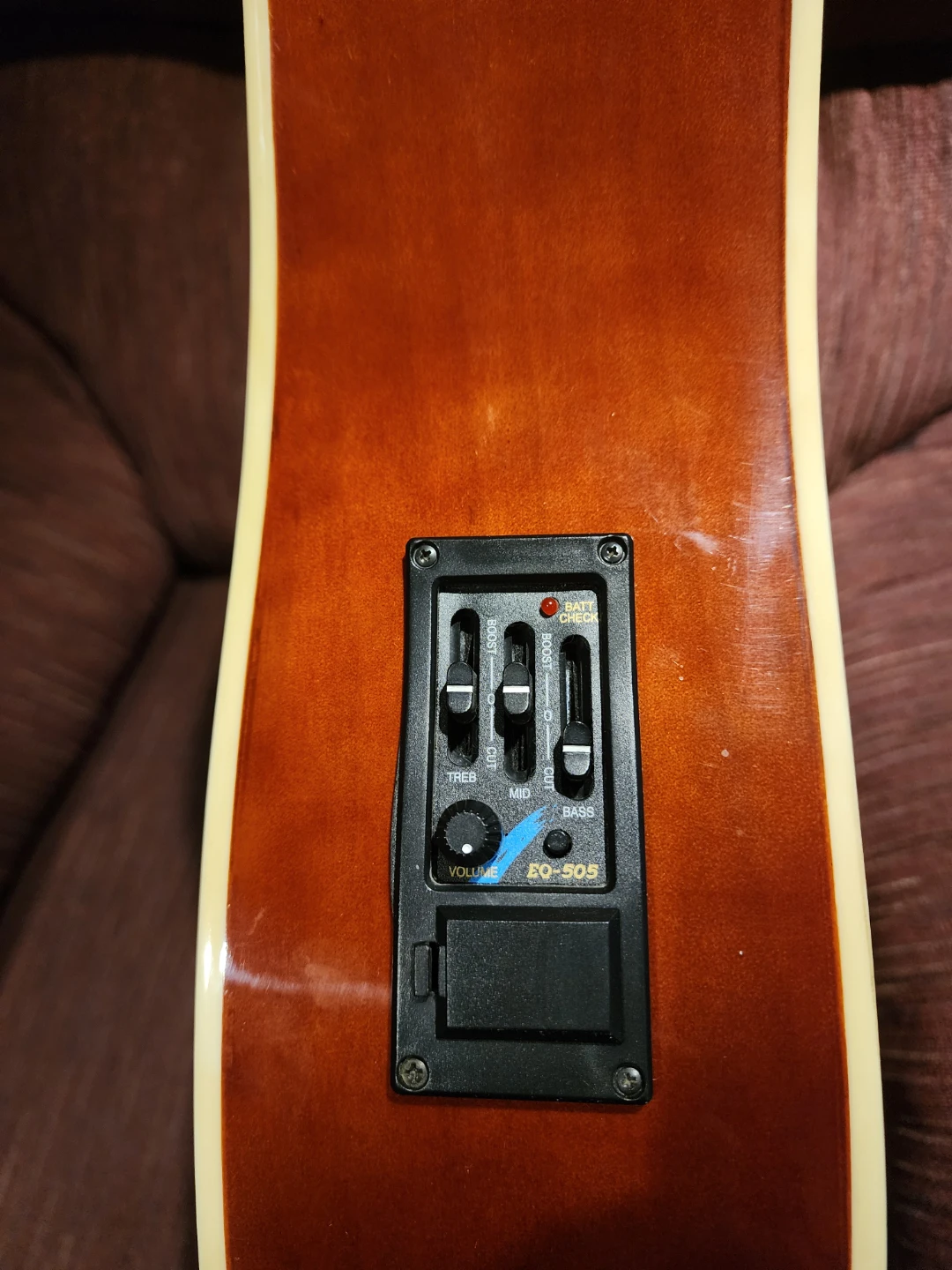 Academy Acoustic Guitar D-8CEQ with EQ-505 - photo 5
