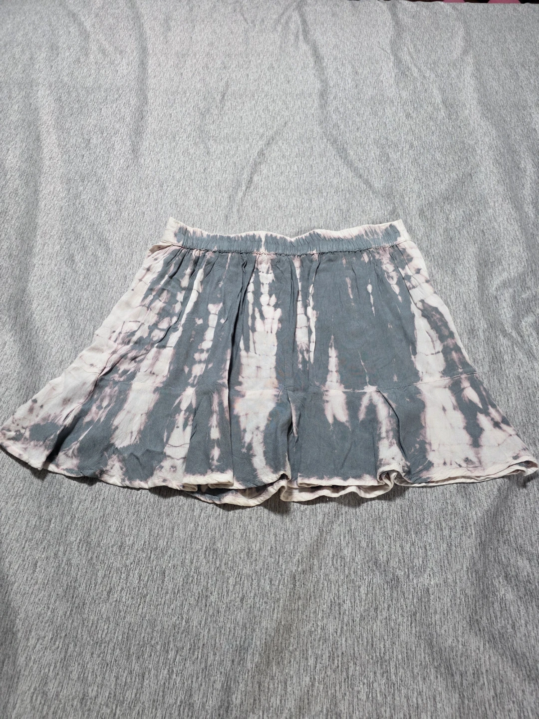SIM & SAM Tie Dye Mini Skirt Size S - photo 2