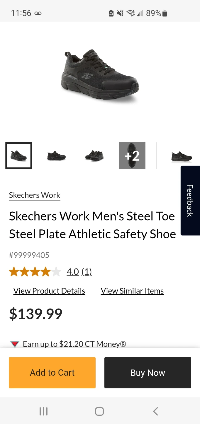 Steel toe Skechers Men's Athletic Shoes - photo 3