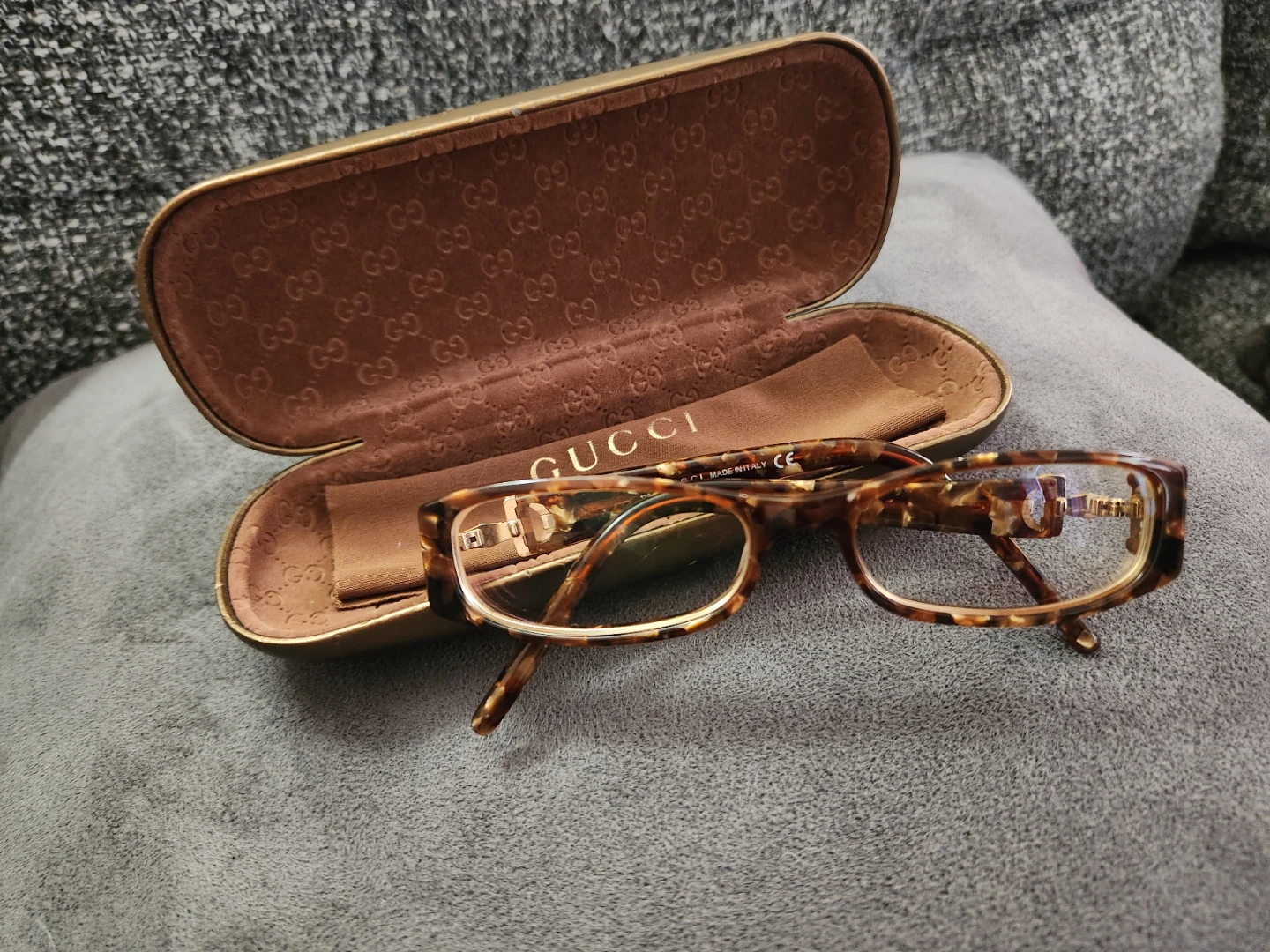 Gucci Eyeglasses Glasses Frames with case - photo 3