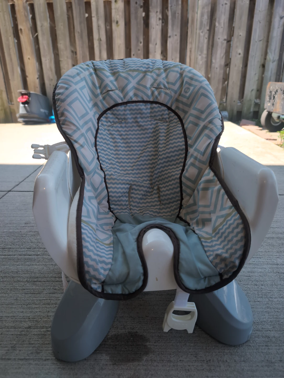 Baby High Chair with Padded Insert