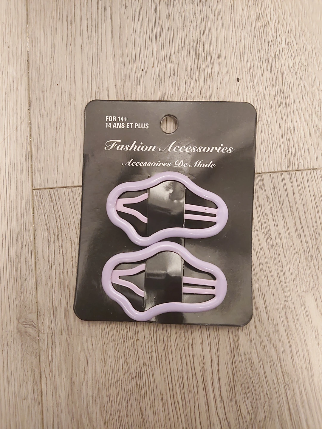 Lilac Hair Clips (Set of 2)