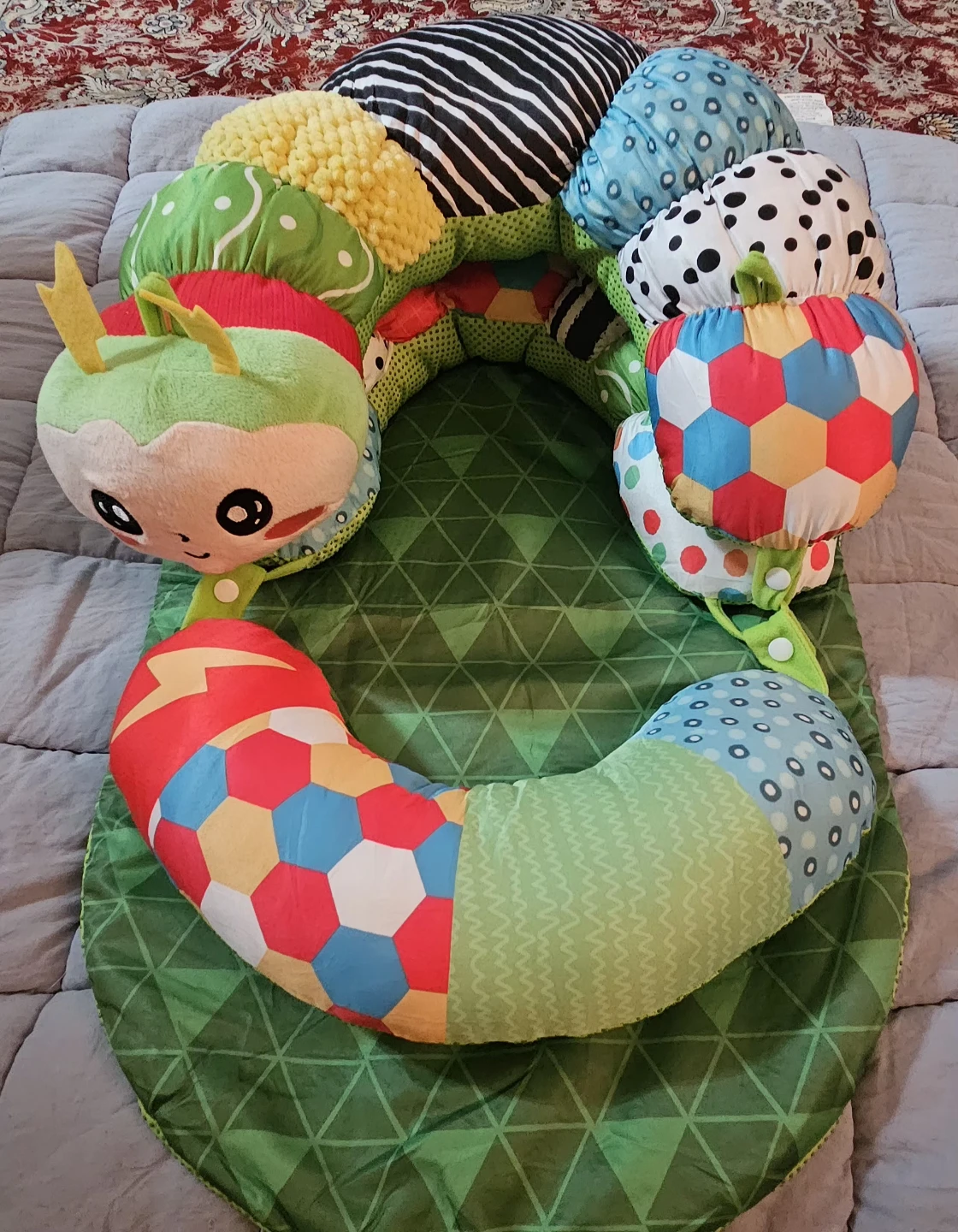 Plush Caterpillar Activity Gym