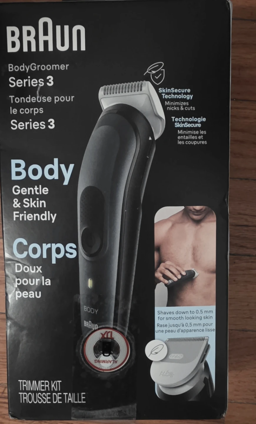Braun Body Groomer Series 3 Trimmer Kit