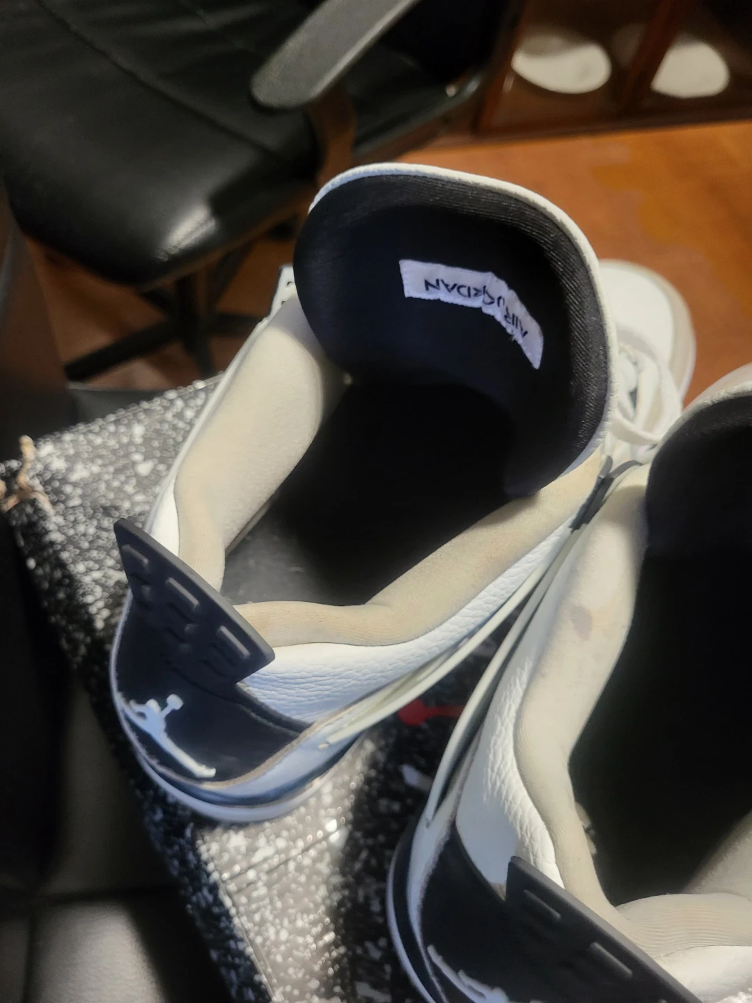 Air Jordan 4 Retro White Cement - photo 5