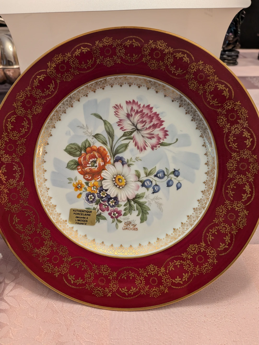 Vintage Limoges France Decorative Plate