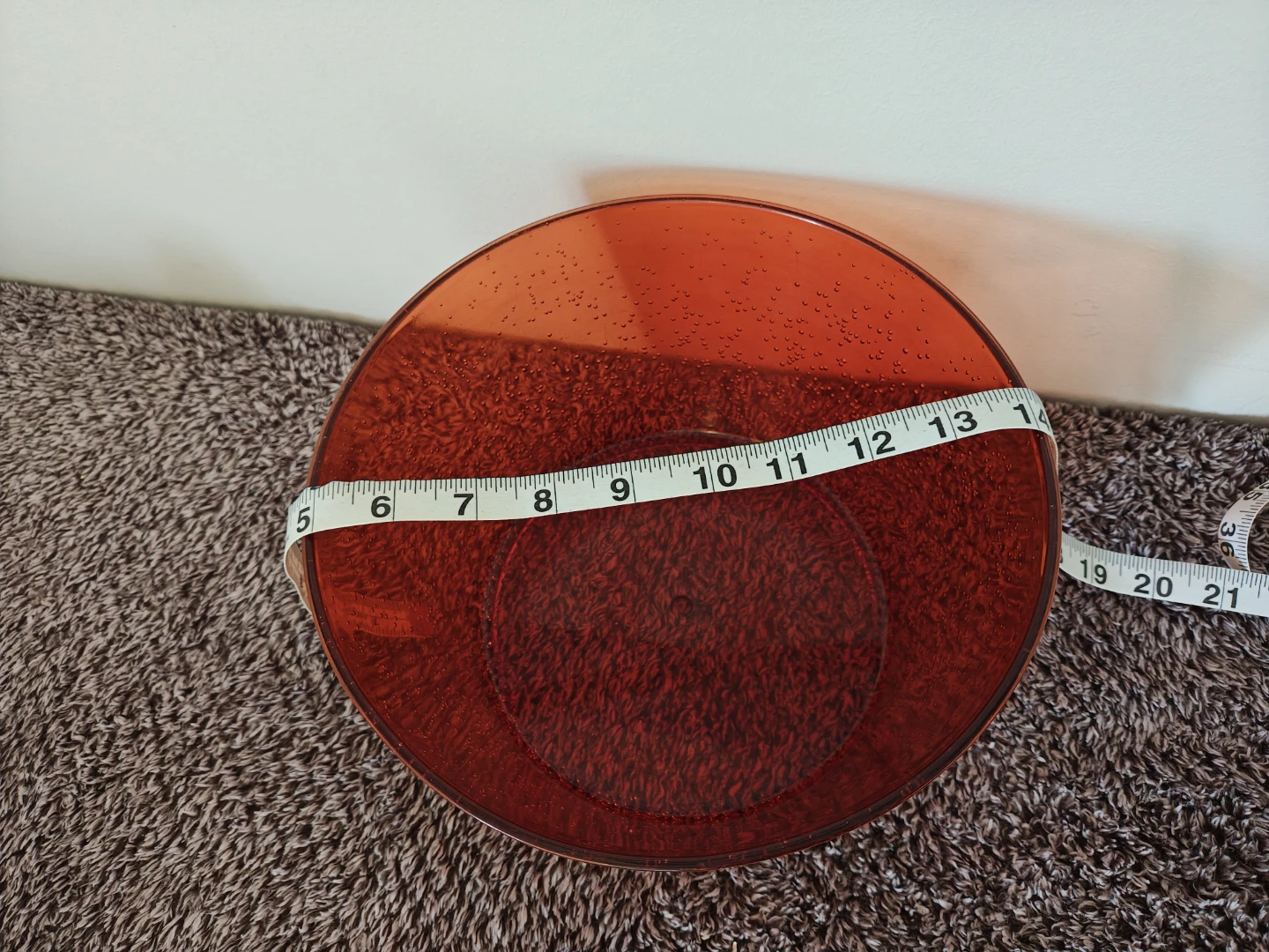 IKEA SMILA Red Bubble Bowl - photo 2