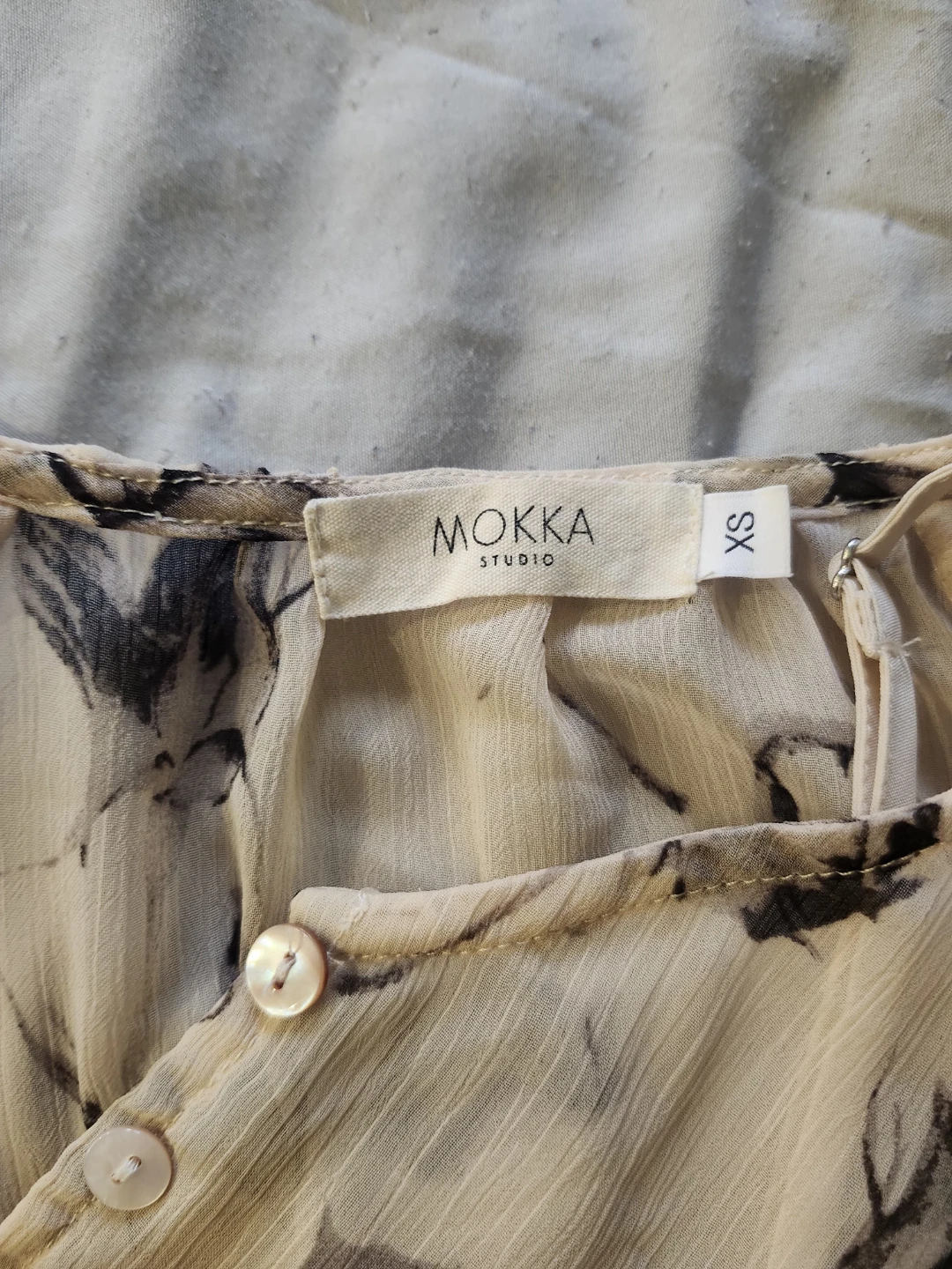 Mokka Studio Floral Chiffon Dress - photo 2