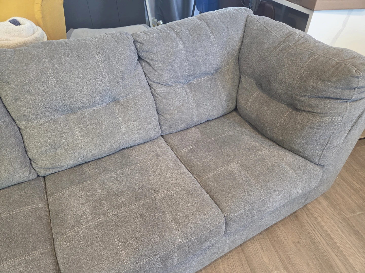 Grey sectional couch - photo 5