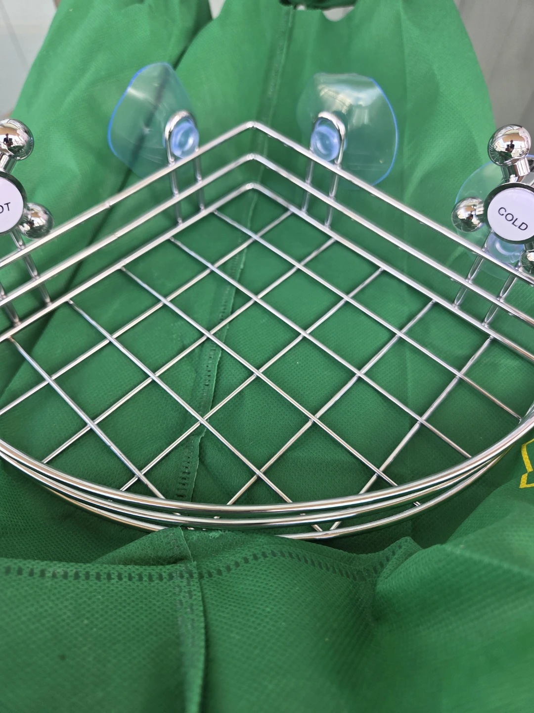 Corner Shower Caddy with Suction Cups - photo 4