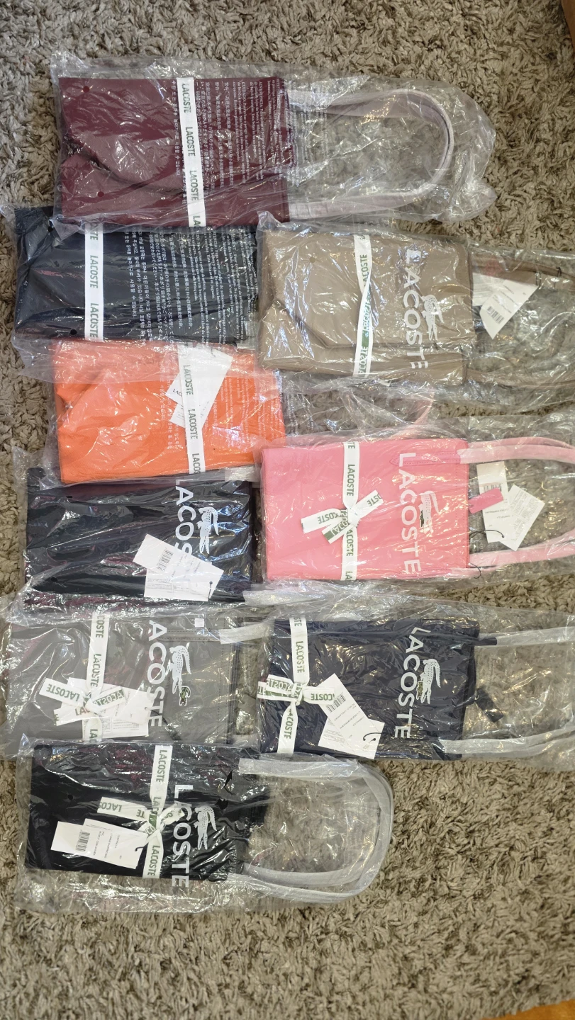 Lacoste Tote Bags (Various Colours)