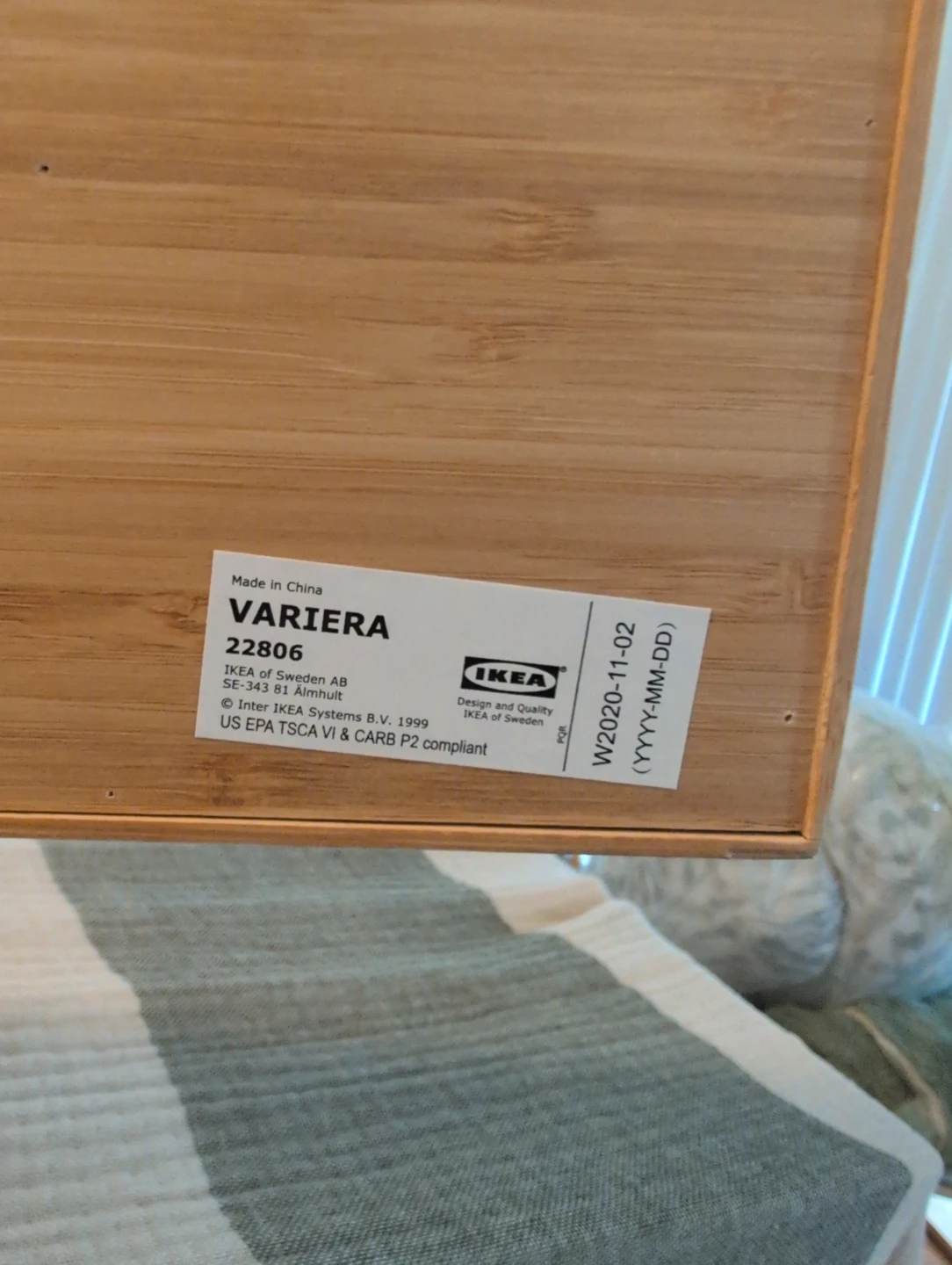 IKEA  Bamboo Cutlery Tray - photo 2