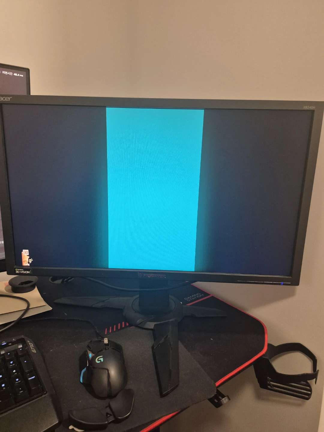 24" 144Hz AcerXB240H Gaming Monitor -Vertical Monitor! - photo 4