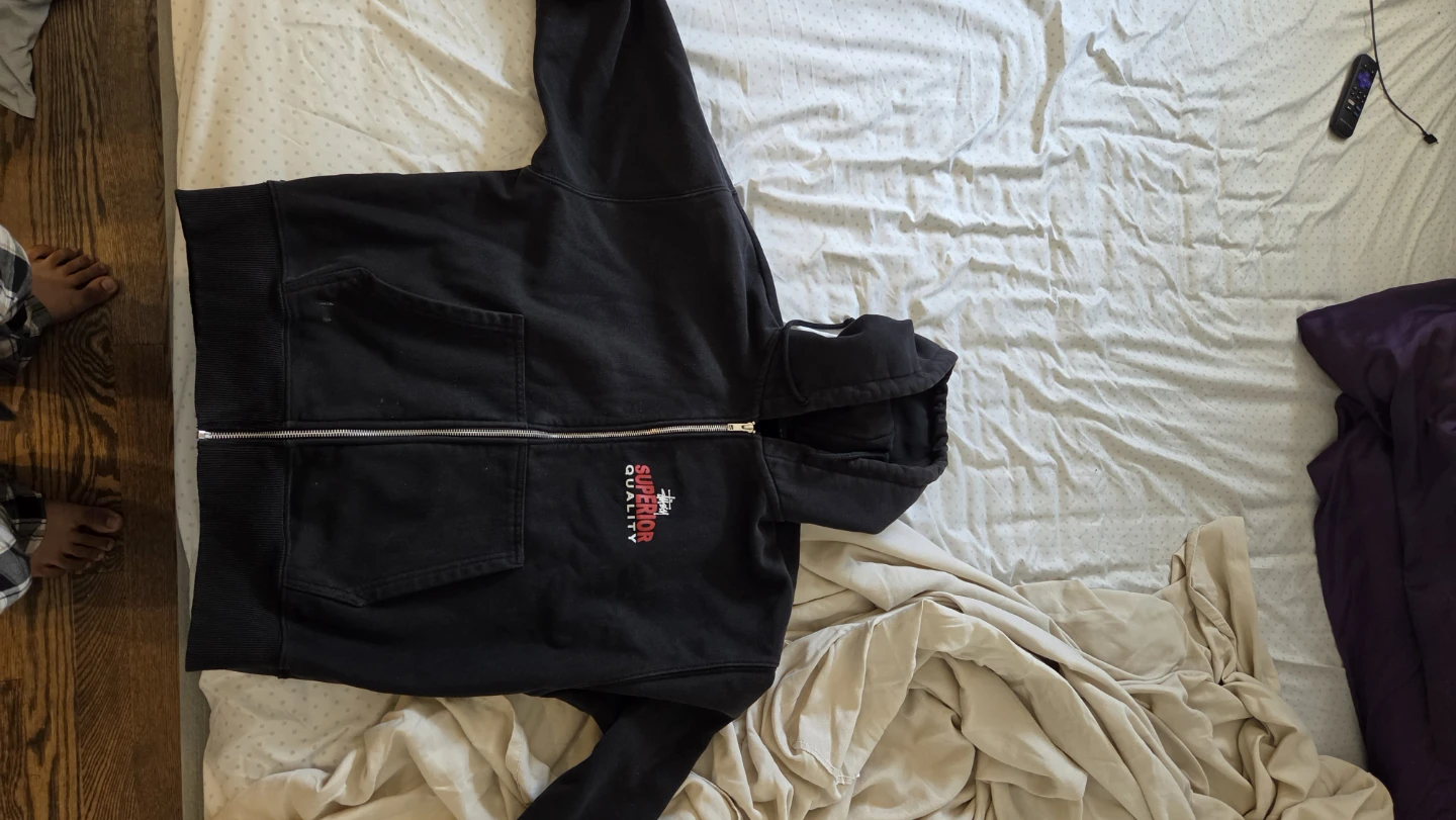 Stüssy Superior Quality zip hoodie