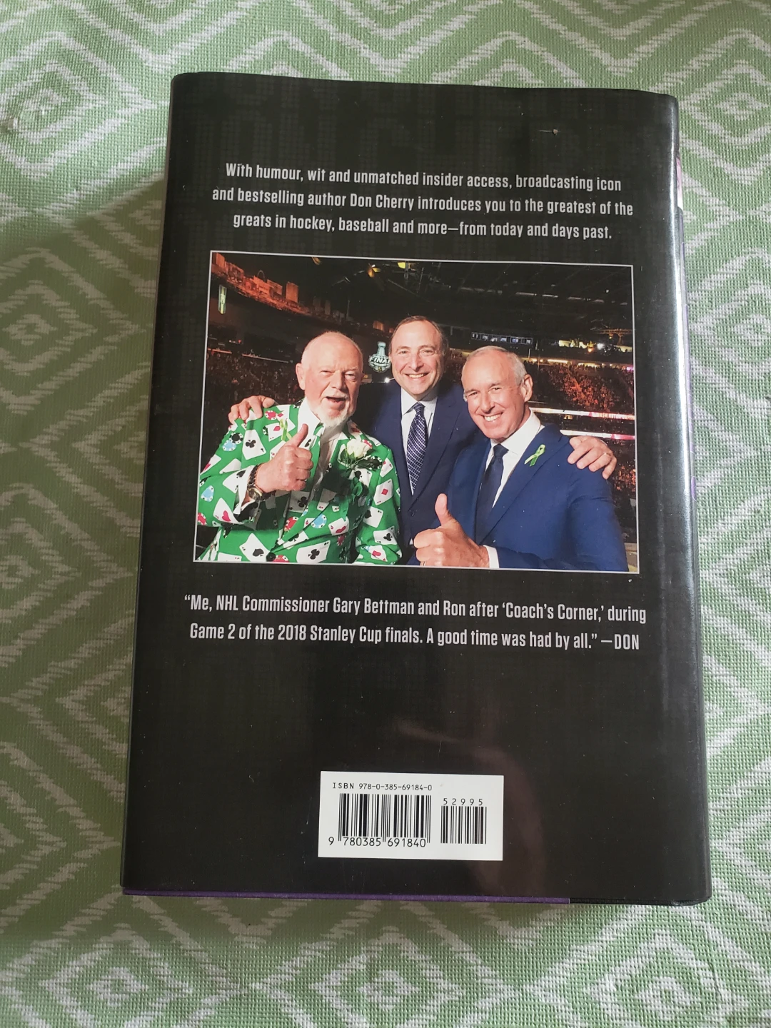 Don Cherry's Hockey Greats & More Book - photo 3