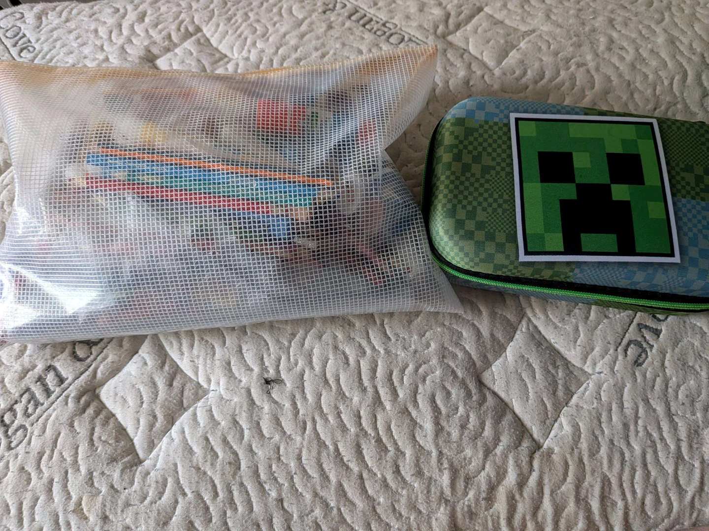 Mario and Gamer Backpack with Lunch Box and Pencil Case - photo 3