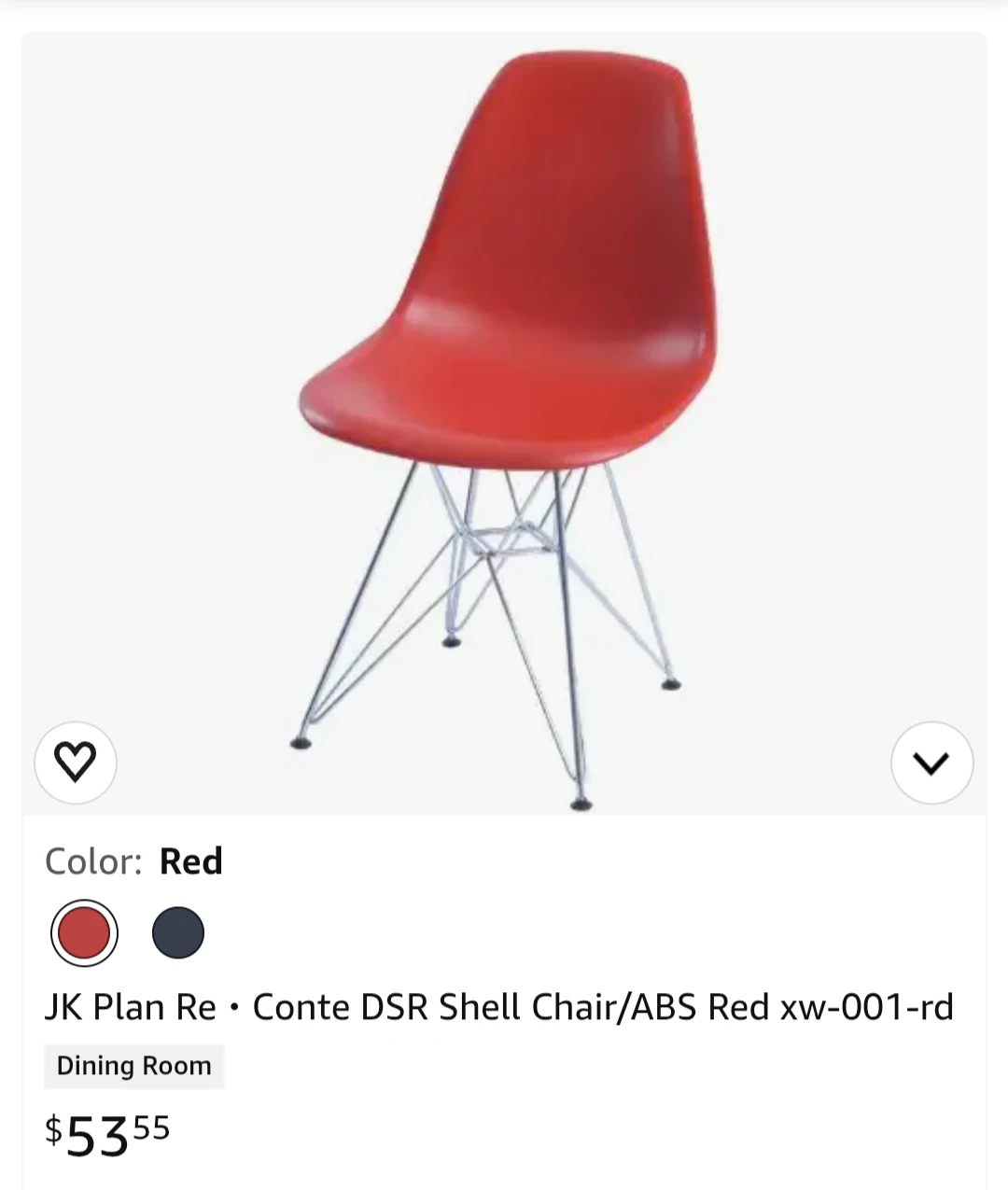 Orange Shell Chair - photo 2