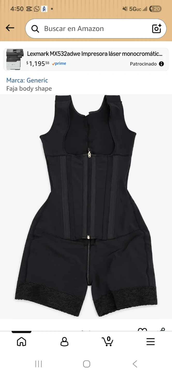 Black Faja Body Shape