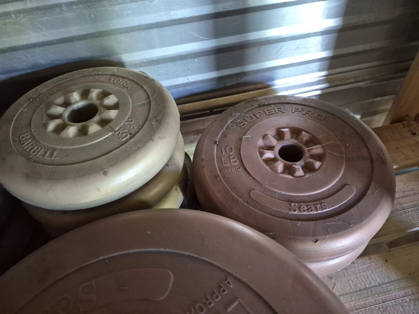 Sears Super Pro Dumbbell and Bar Weights - photo 4